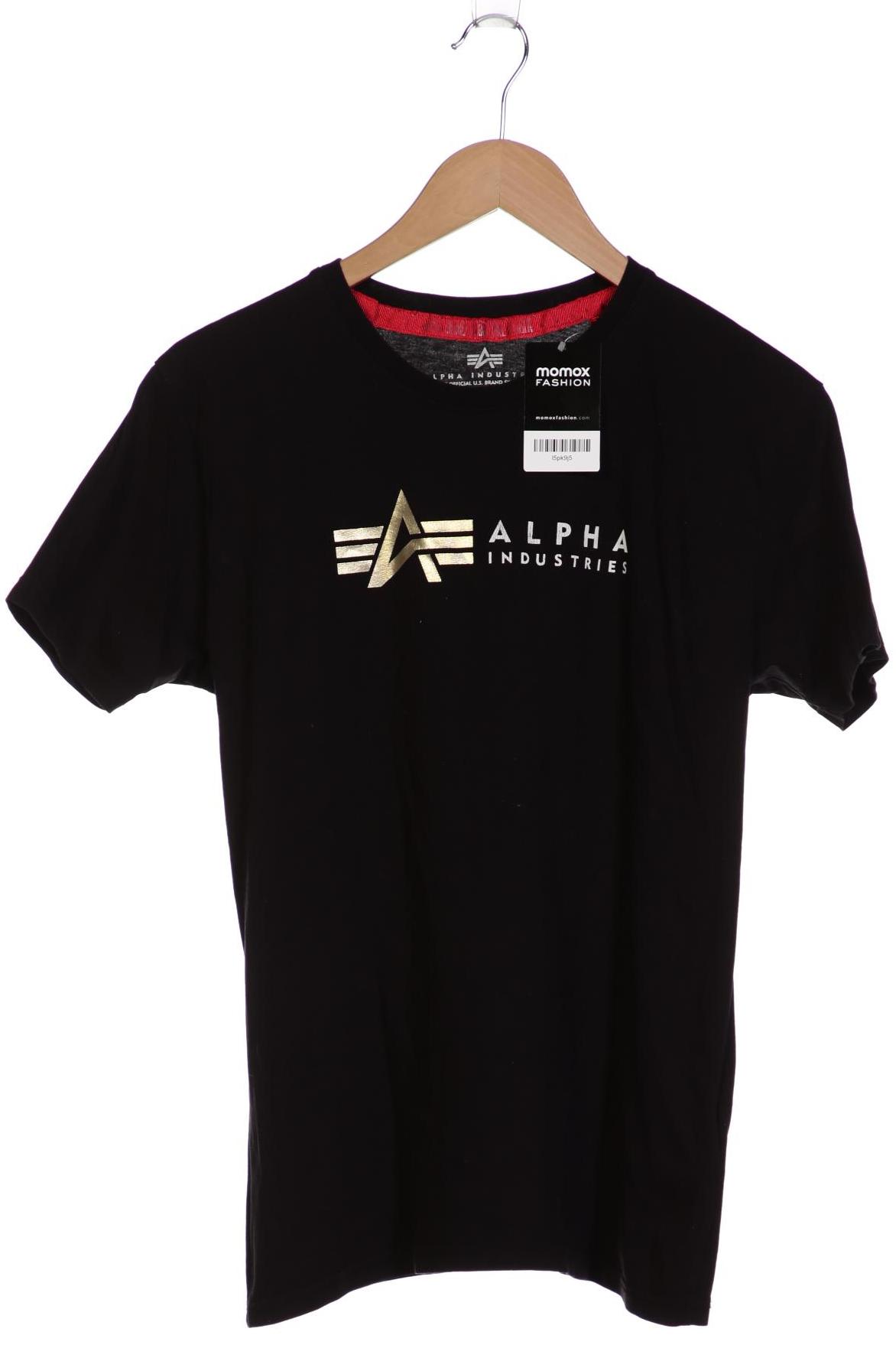 

Alpha industries Herren T-Shirt, schwarz, Gr. 48