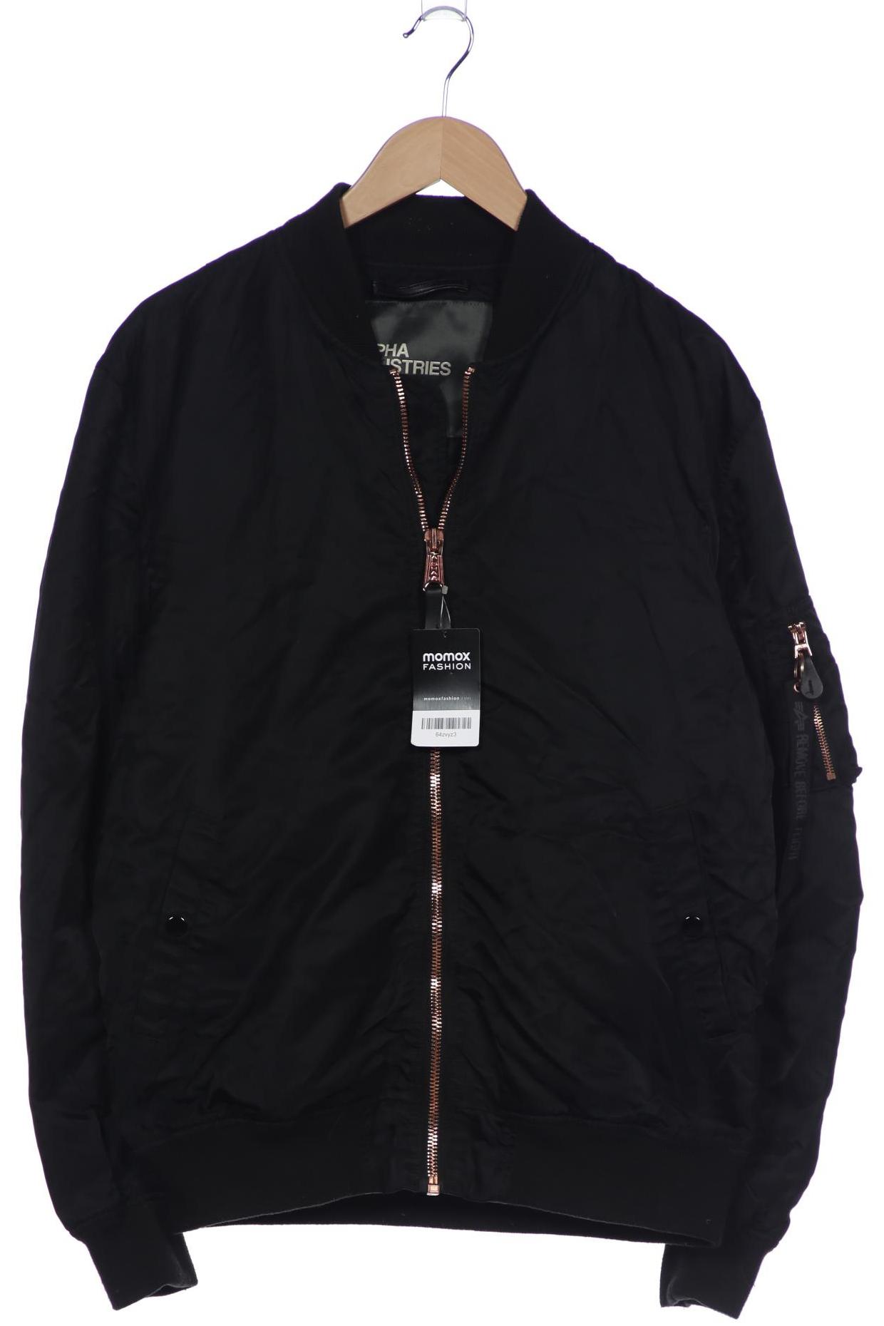 

Alpha industries Herren Jacke, schwarz, Gr. 54