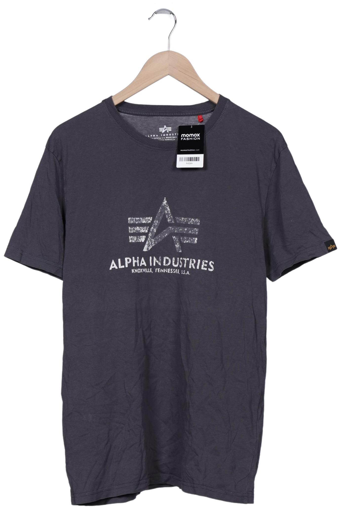 

Alpha industries Herren T-Shirt, grau, Gr. 54