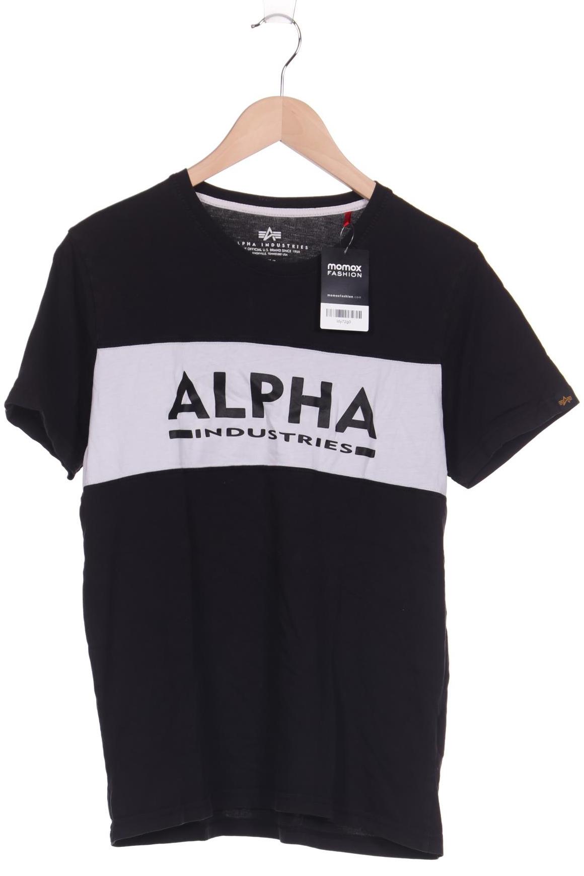 

Alpha industries Herren T-Shirt, schwarz
