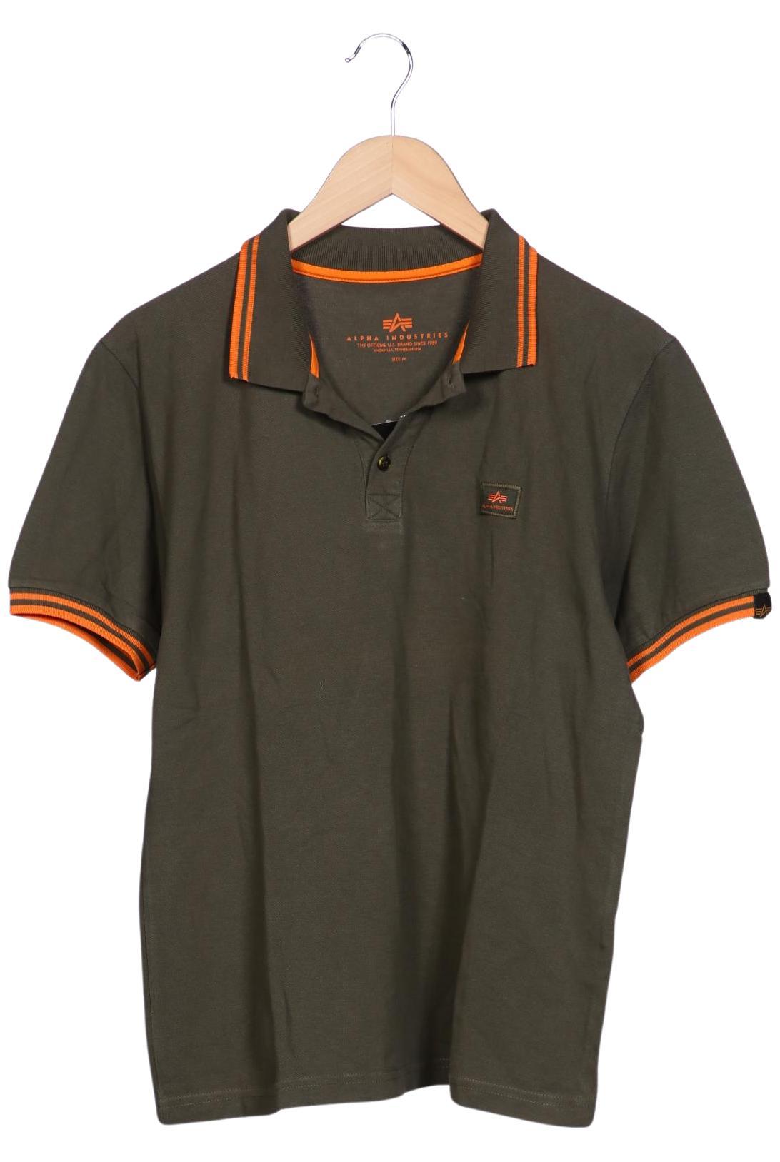 Thumbnail - Alpha industries Herren Poloshirt, grün, Gr. 48