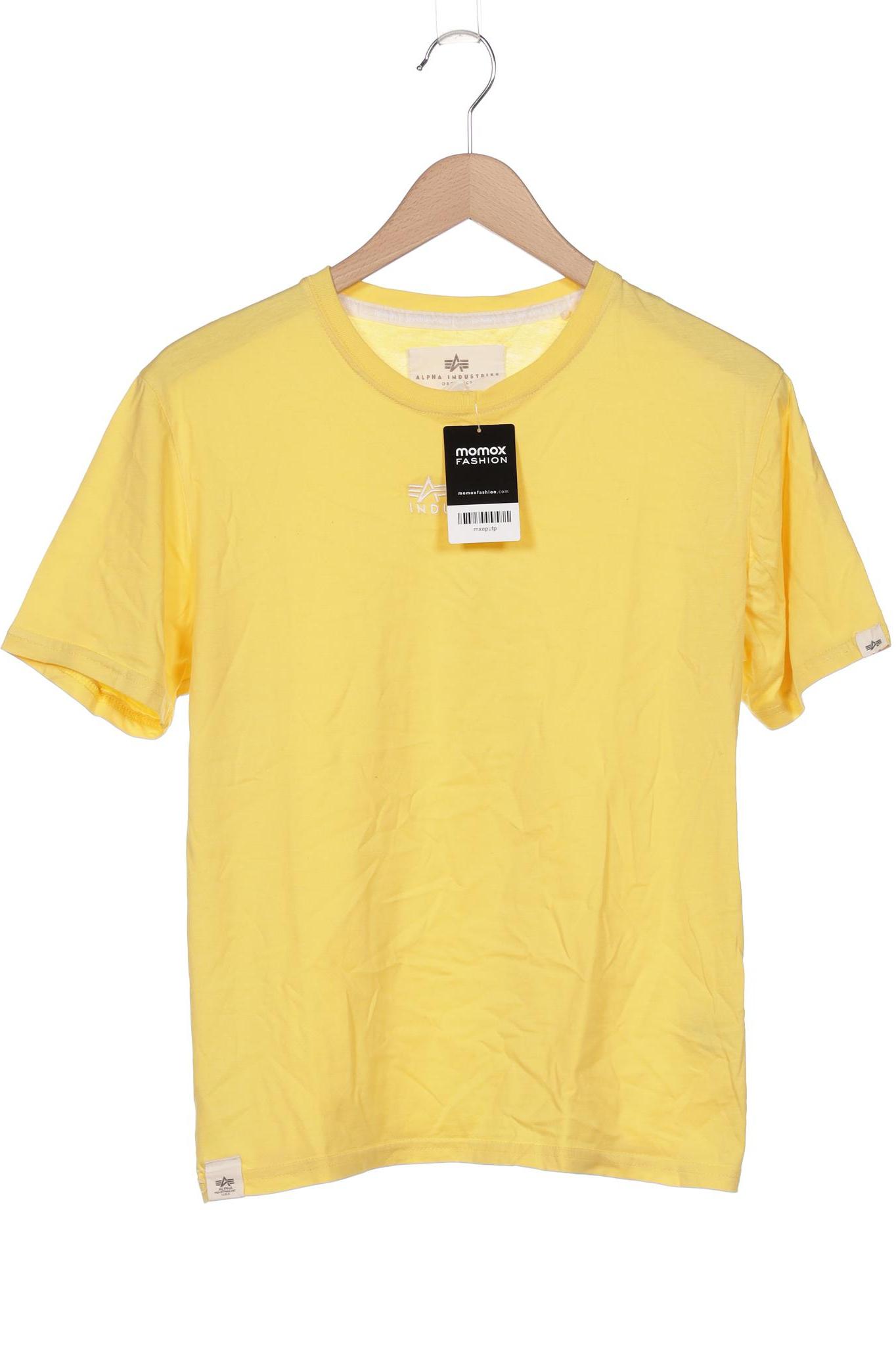 Thumbnail - Alpha industries Herren T-Shirt, gelb, Gr. 52