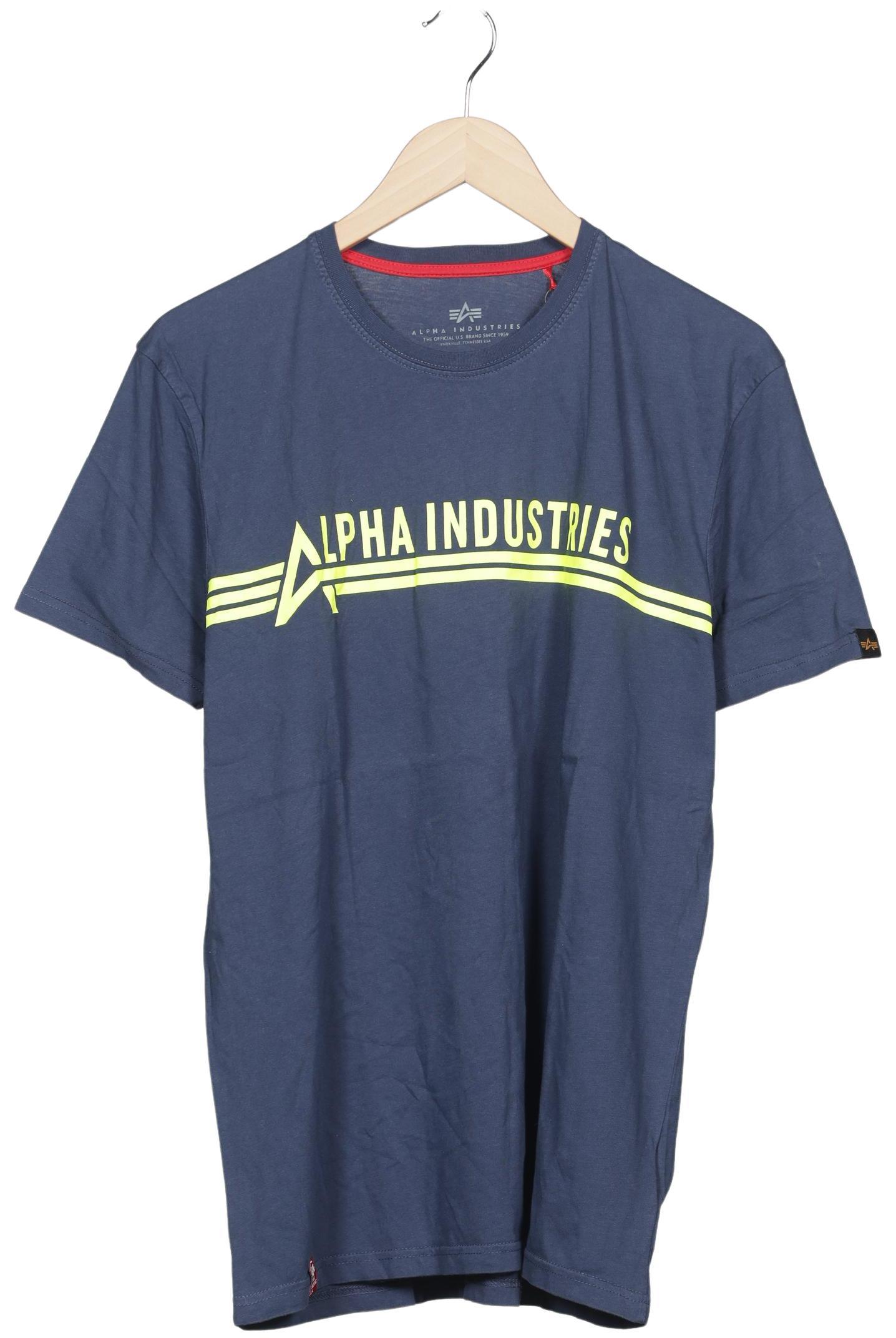

Alpha industries Herren T-Shirt, neon, Gr. 54