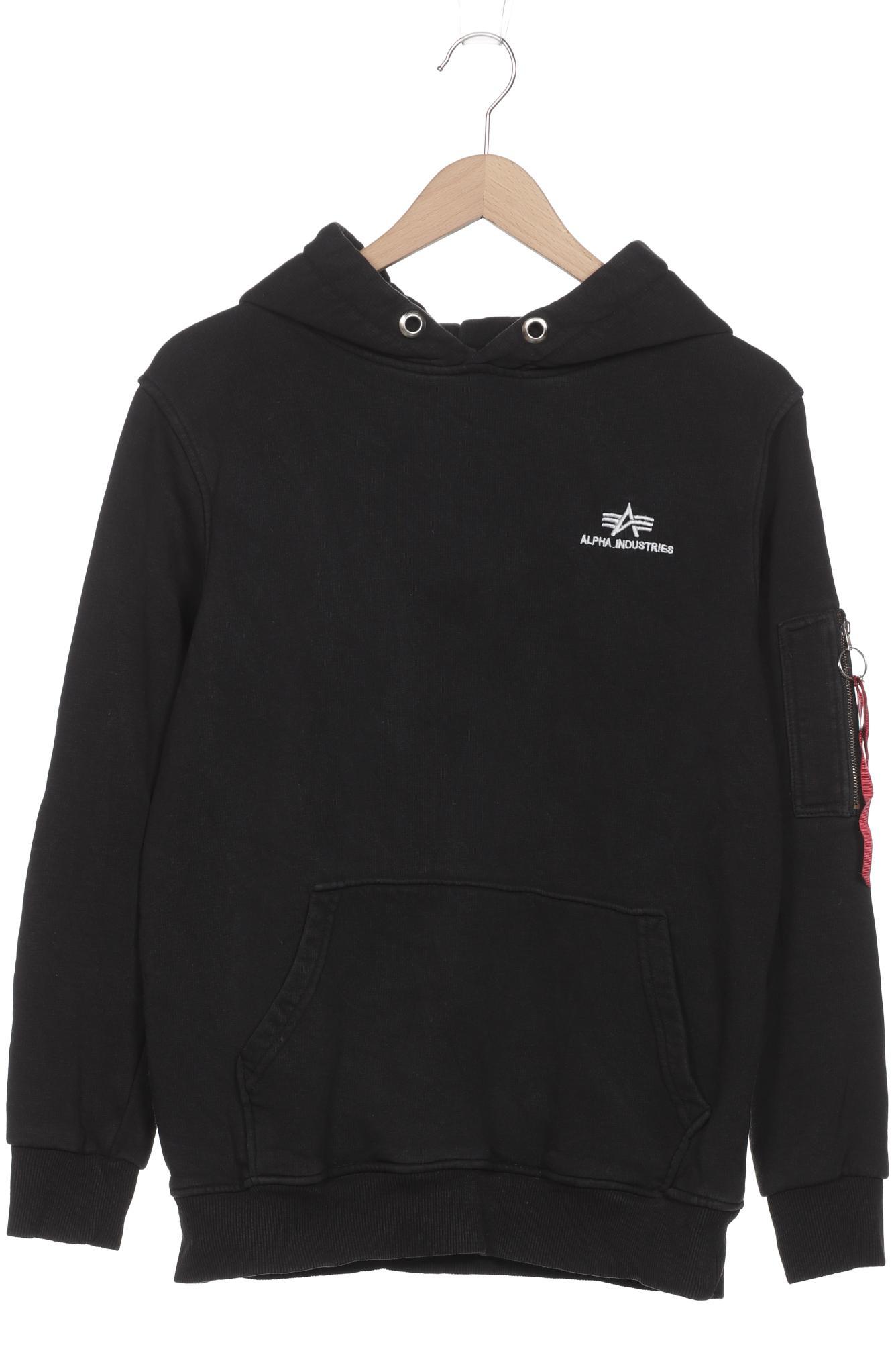 

Alpha industries Herren Kapuzenpullover, schwarz