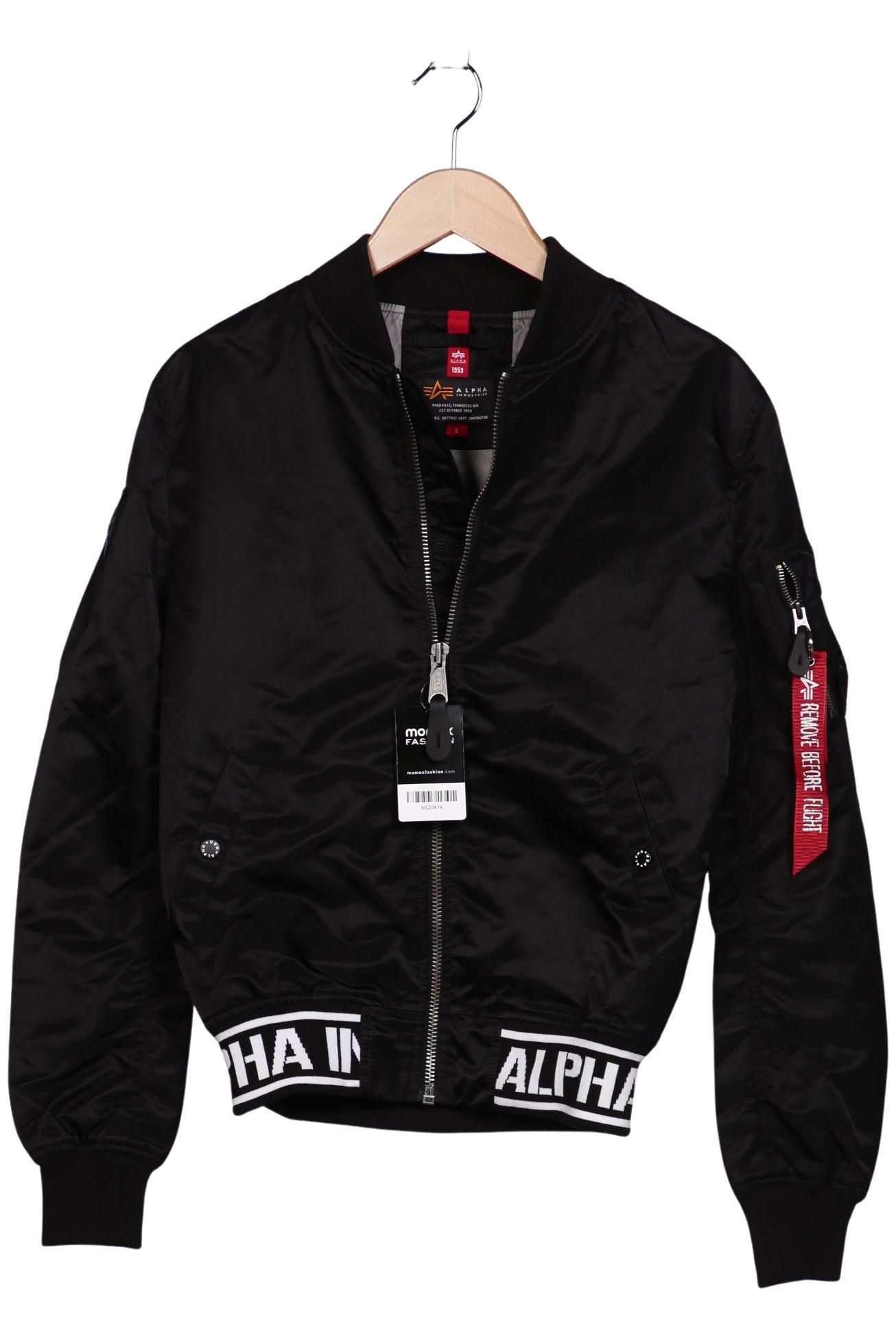 

Alpha industries Herren Jacke, schwarz, Gr. 46