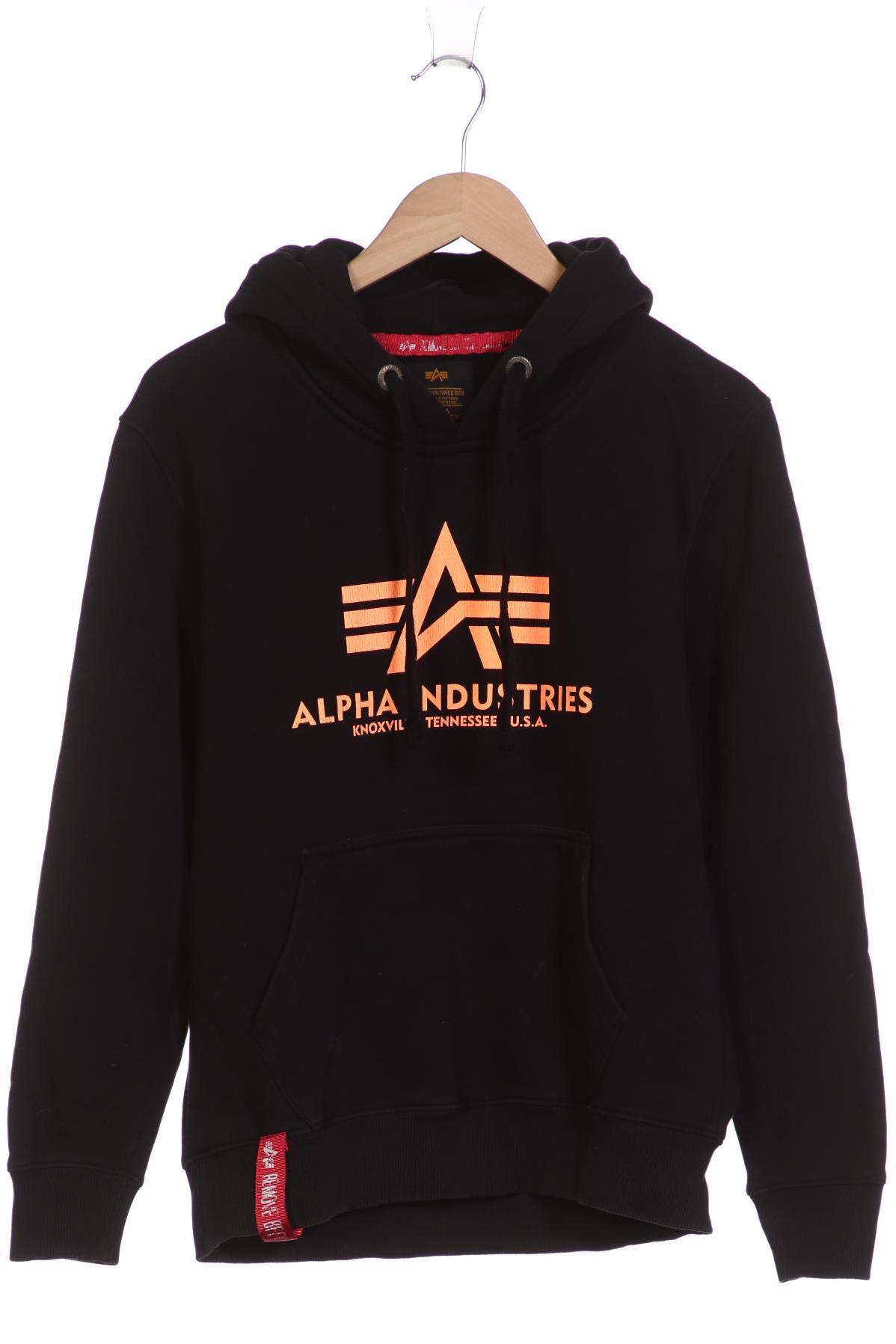 

Alpha industries Herren Kapuzenpullover, schwarz, Gr. 46