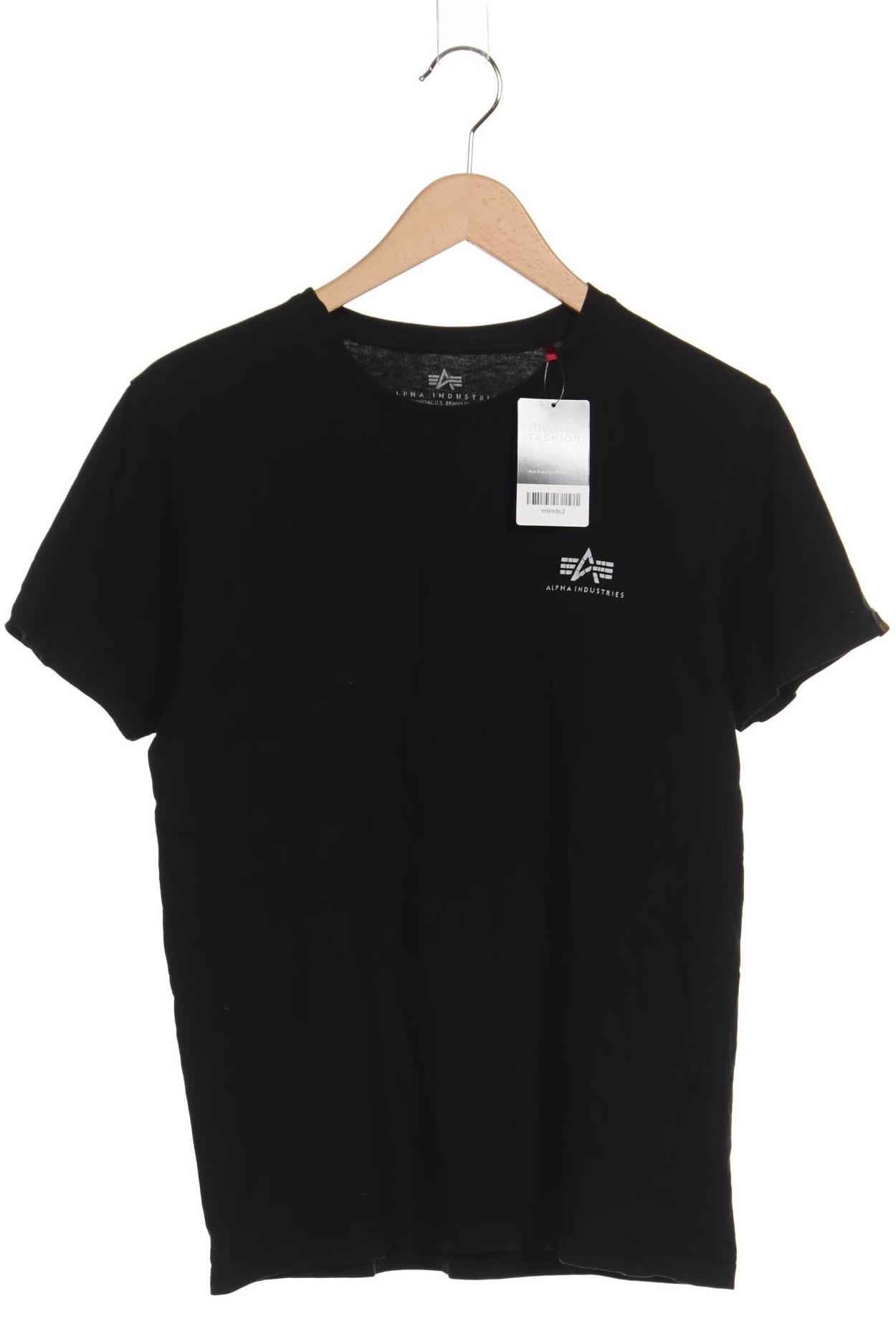 

Alpha industries Herren T-Shirt, schwarz, Gr. 48