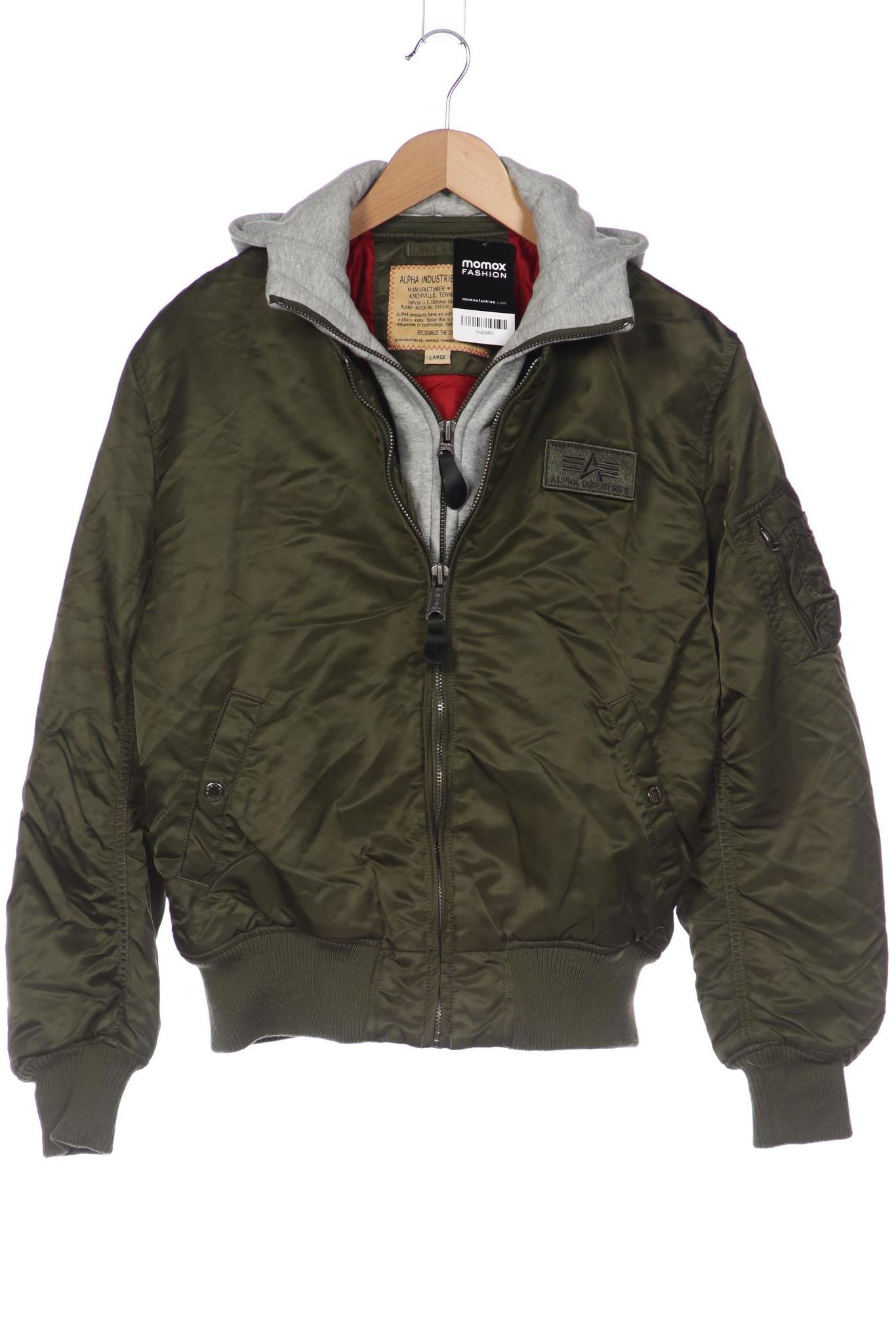 

Alpha industries Herren Jacke, hellgrün, Gr. 52