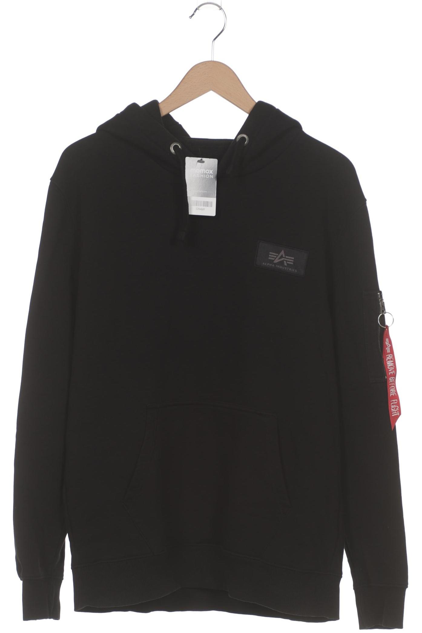 

Alpha industries Herren Kapuzenpullover, schwarz, Gr. 52