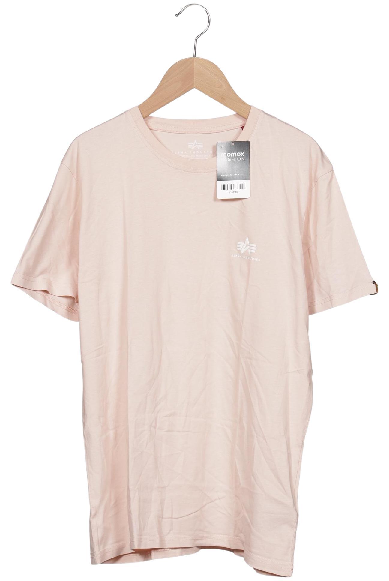 

Alpha industries Herren T-Shirt, pink, Gr. 48