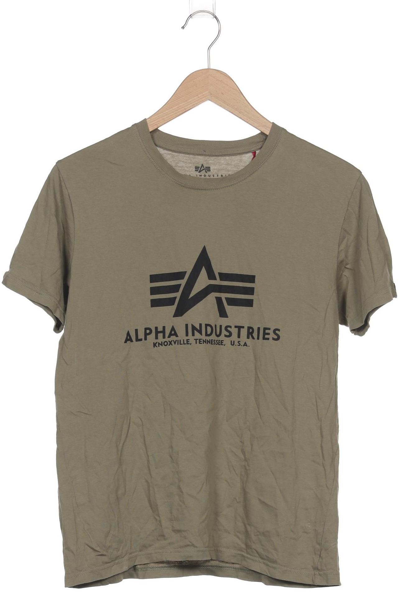 

Alpha industries Herren T-Shirt, grün, Gr. 46