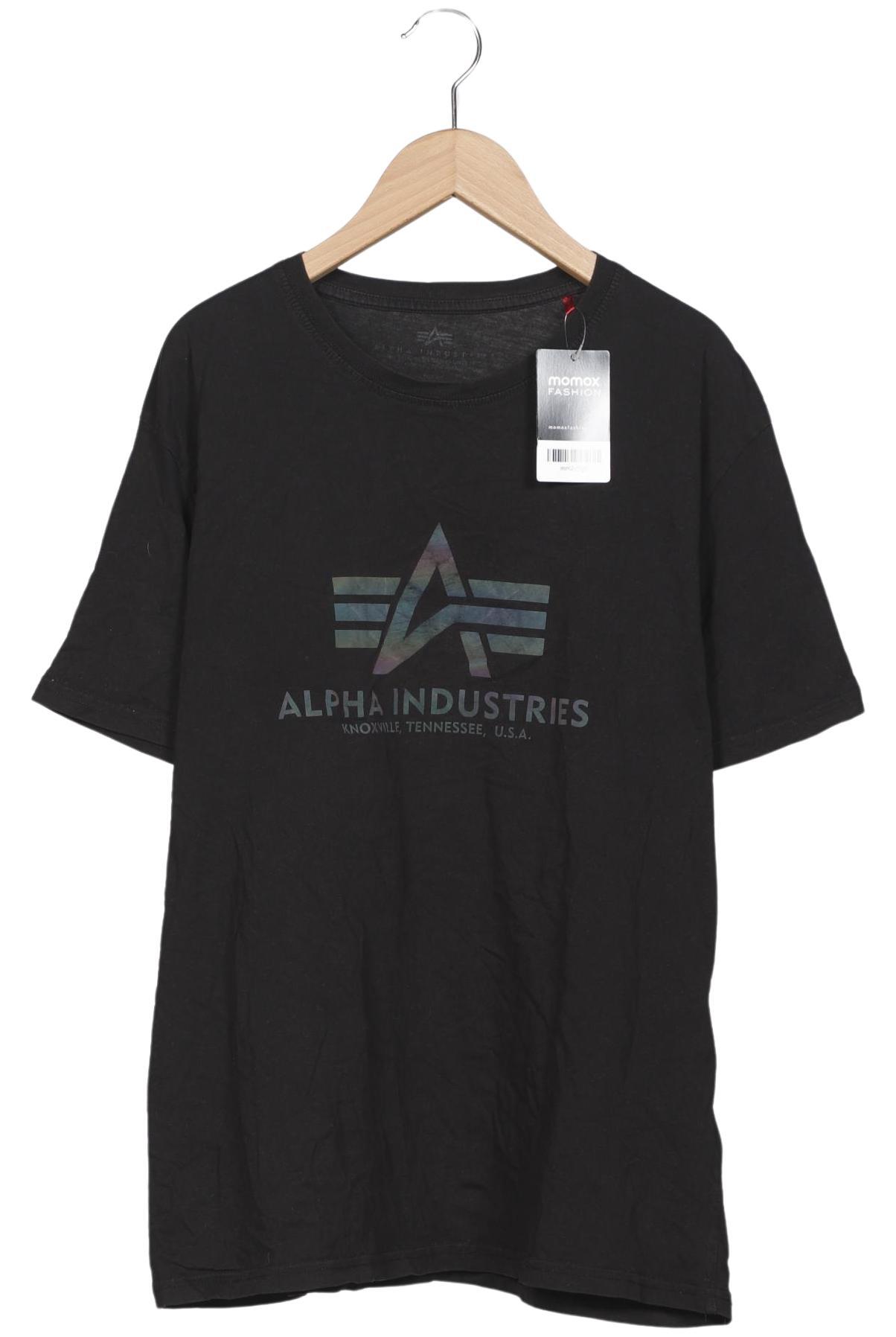 

Alpha industries Herren T-Shirt, schwarz, Gr. 54