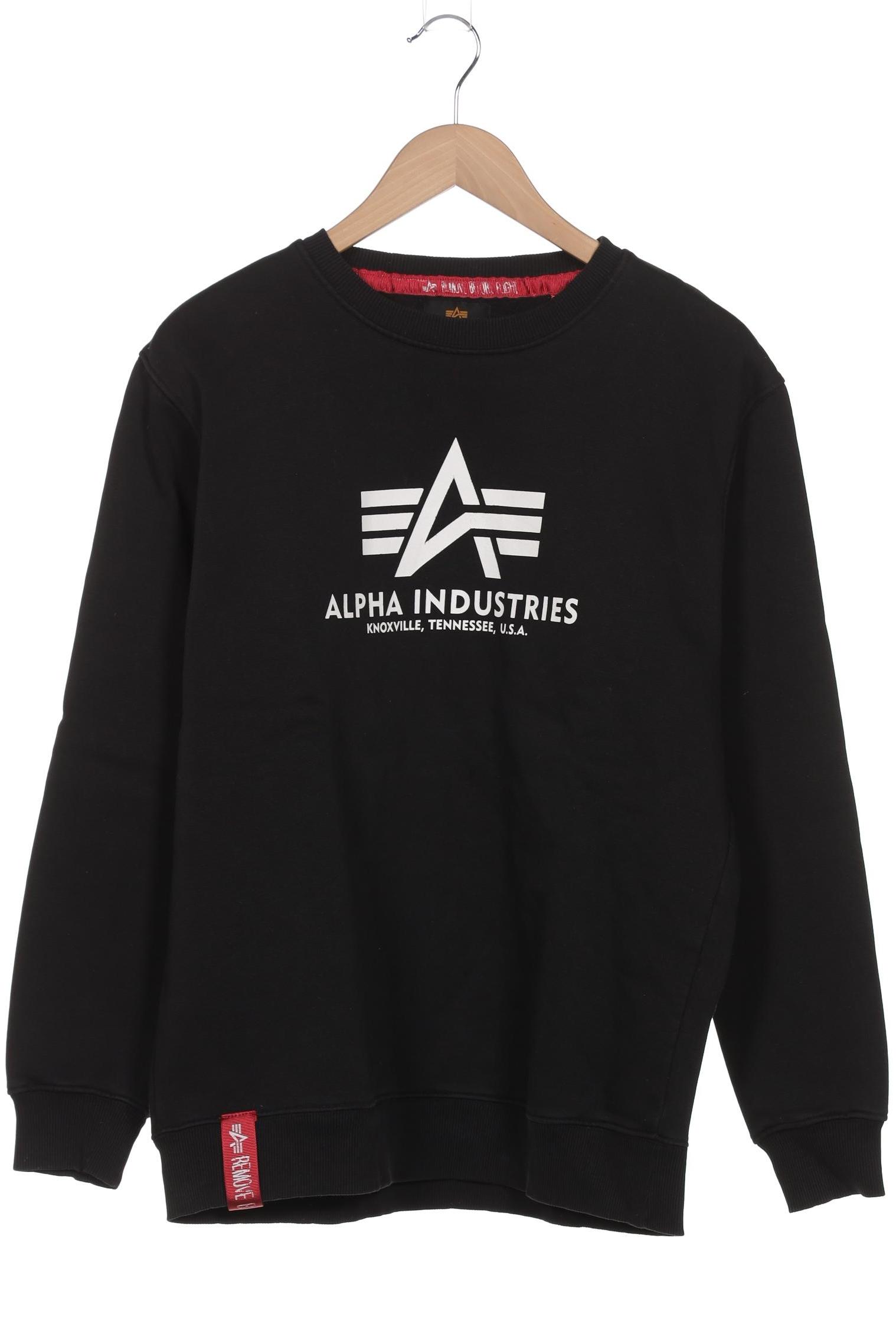 

Alpha industries Herren Sweatshirt, schwarz, Gr. 52
