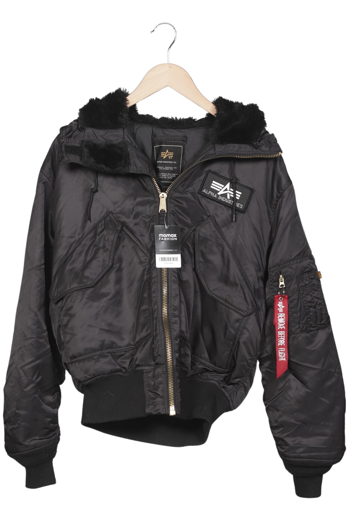 

Alpha industries Herren Jacke, schwarz, Gr. 48