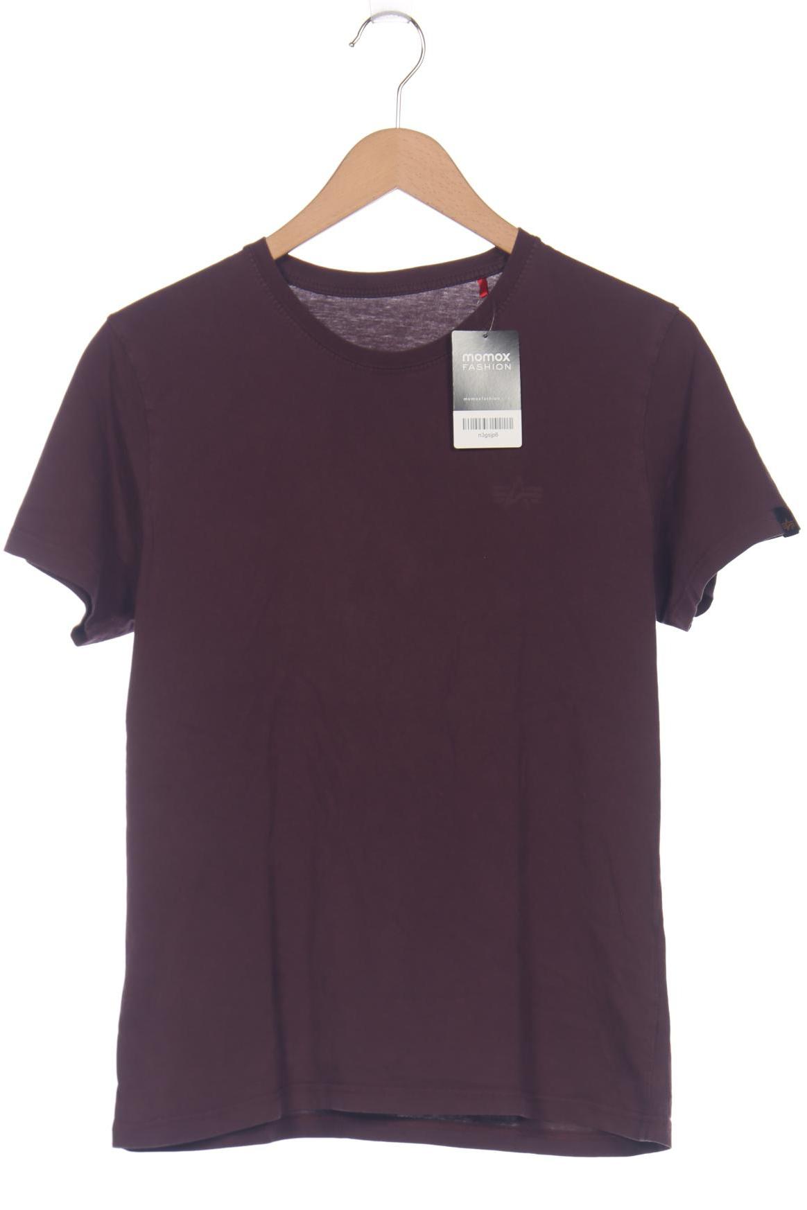 

Alpha industries Herren T-Shirt, bordeaux, Gr. 48