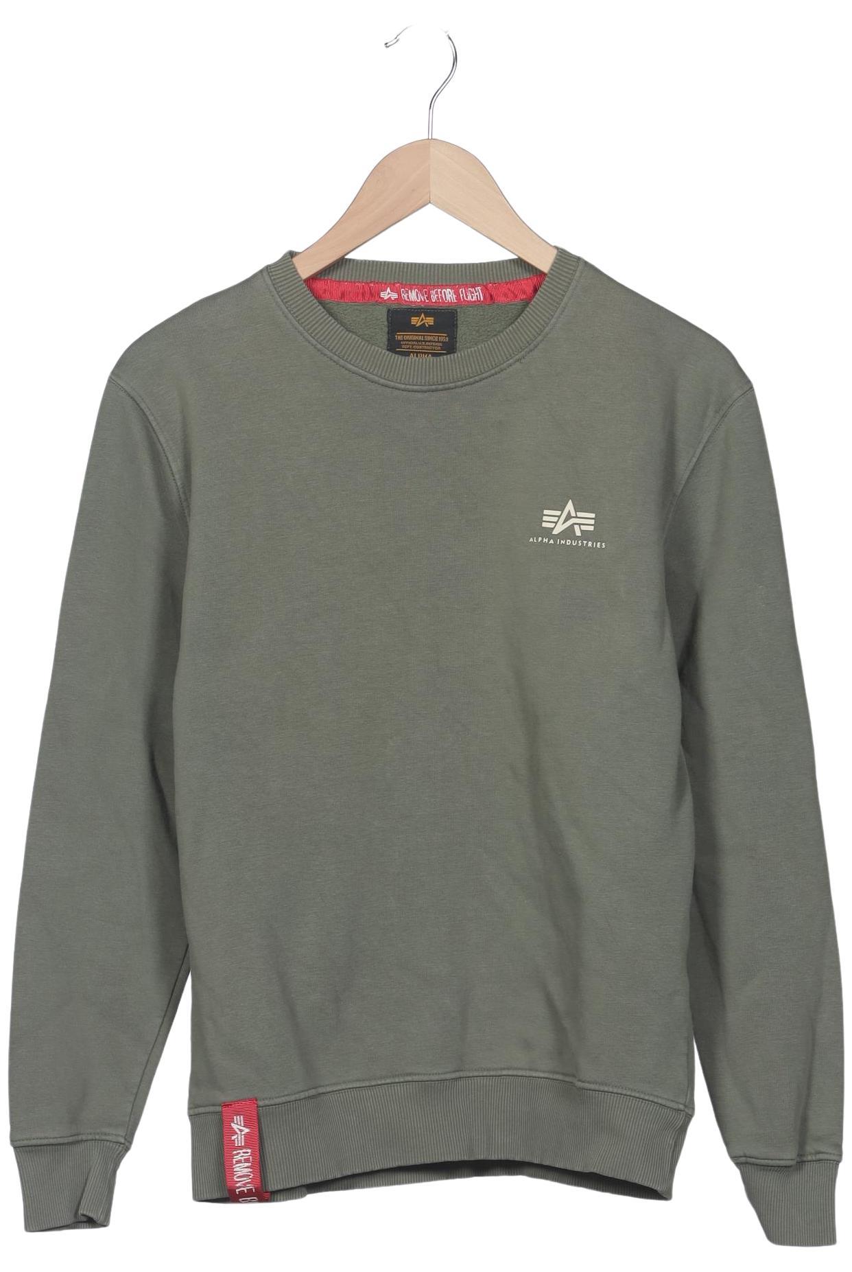 

Alpha industries Herren Sweatshirt, grün, Gr. 46