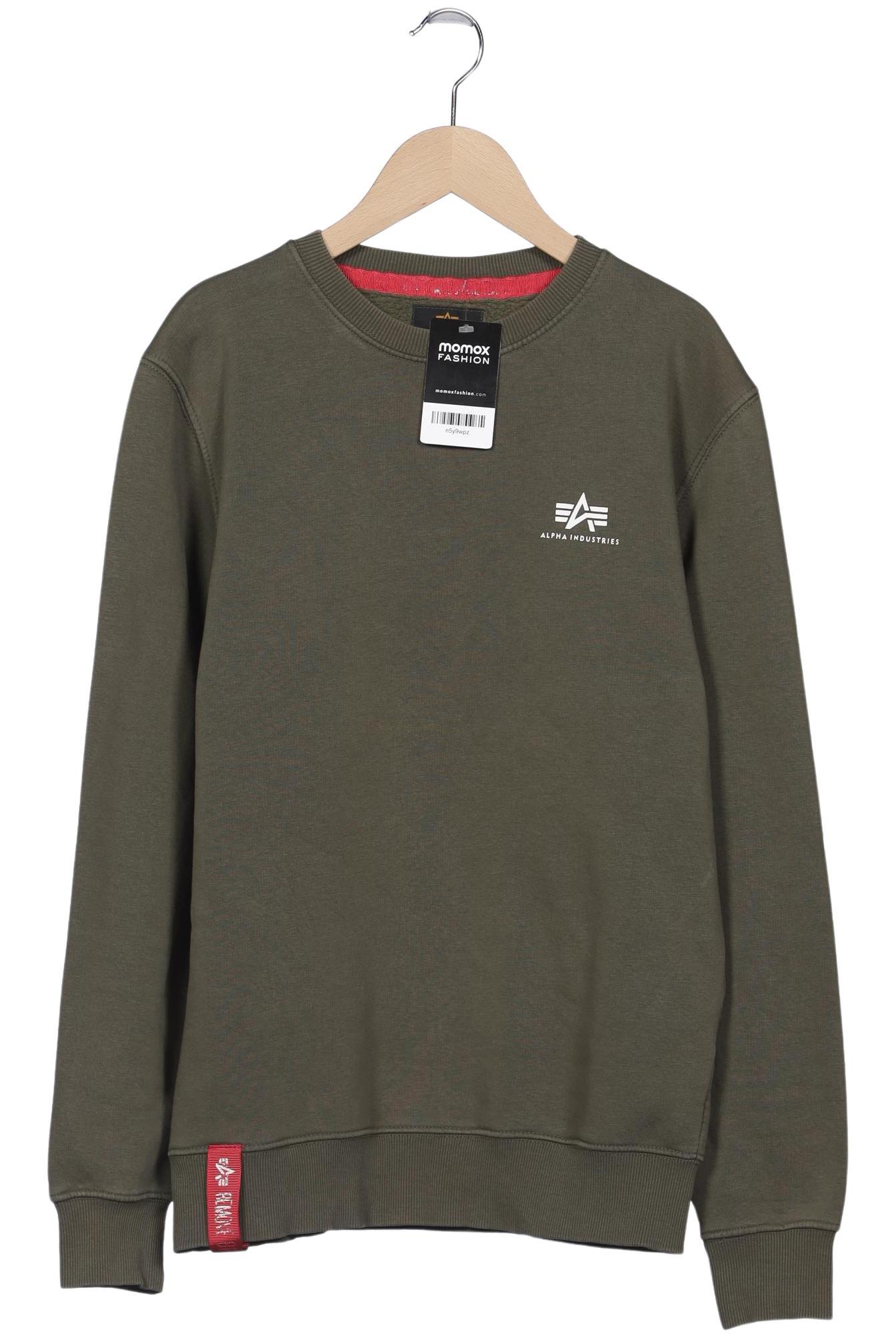 

Alpha industries Herren Sweatshirt, grün, Gr. 46