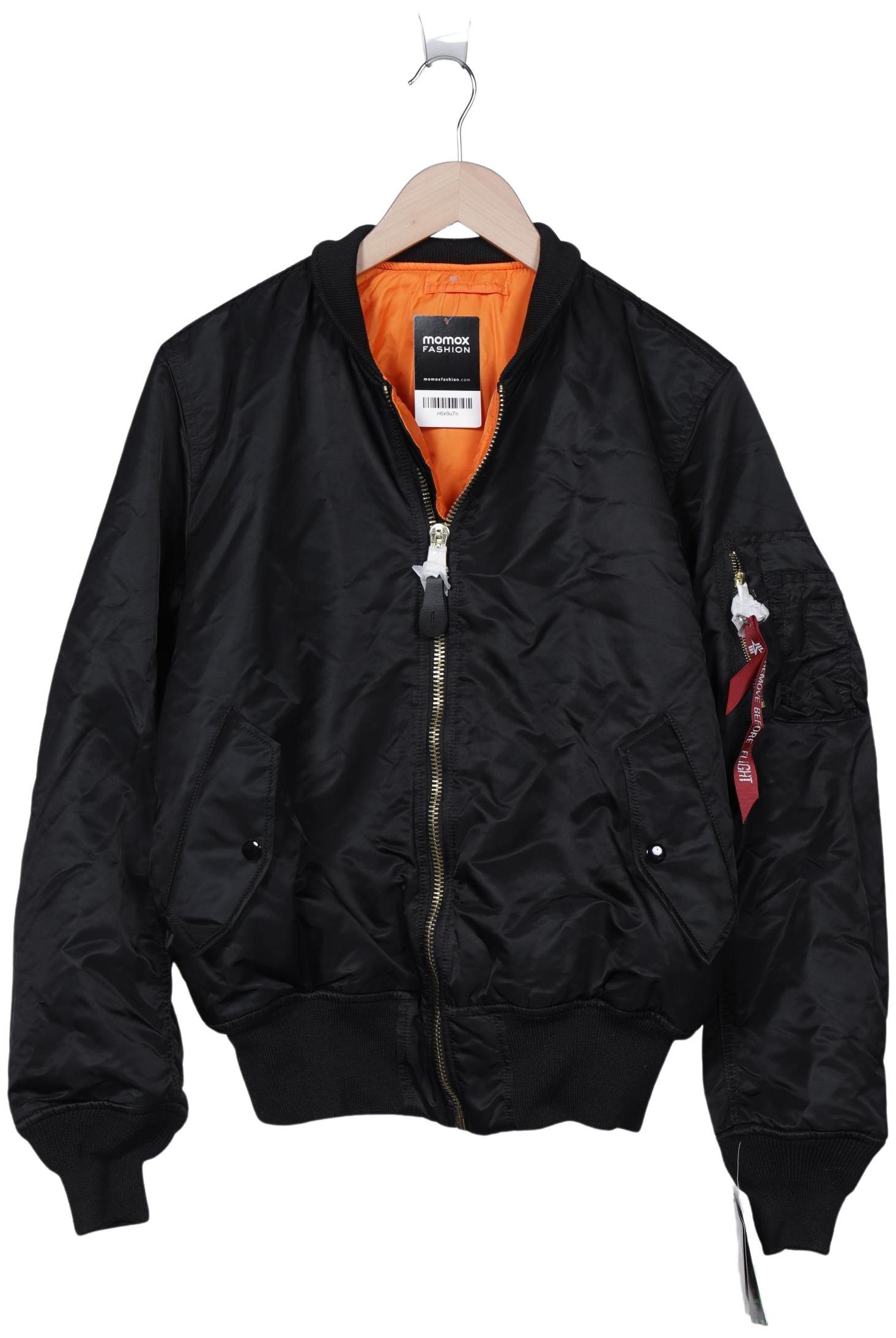 

Alpha industries Herren Jacke, schwarz, Gr. 48