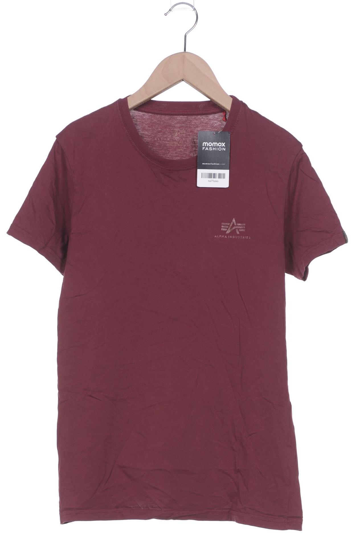 

Alpha industries Herren T-Shirt, bordeaux, Gr. 46