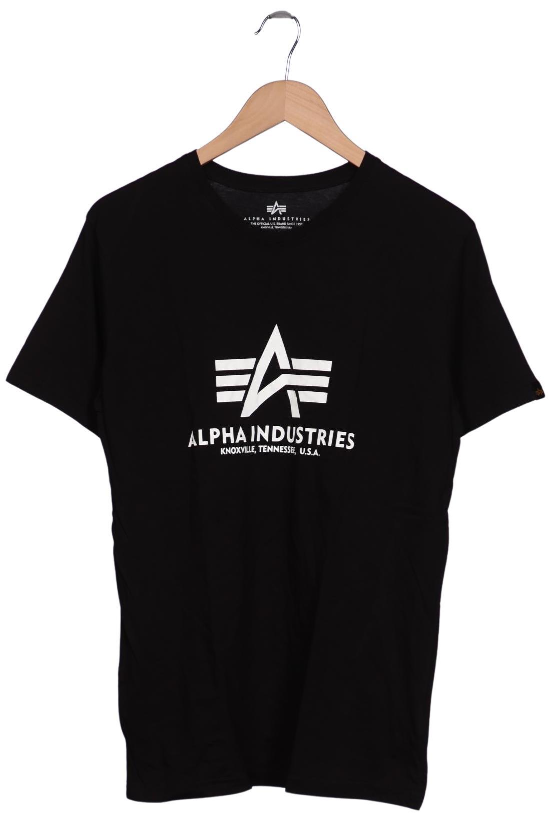 

Alpha industries Herren T-Shirt, schwarz, Gr. 52