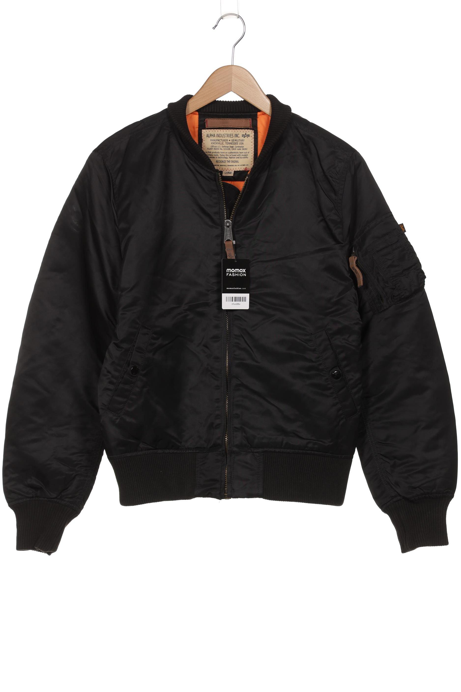 

Alpha industries Herren Jacke, schwarz, Gr. 52