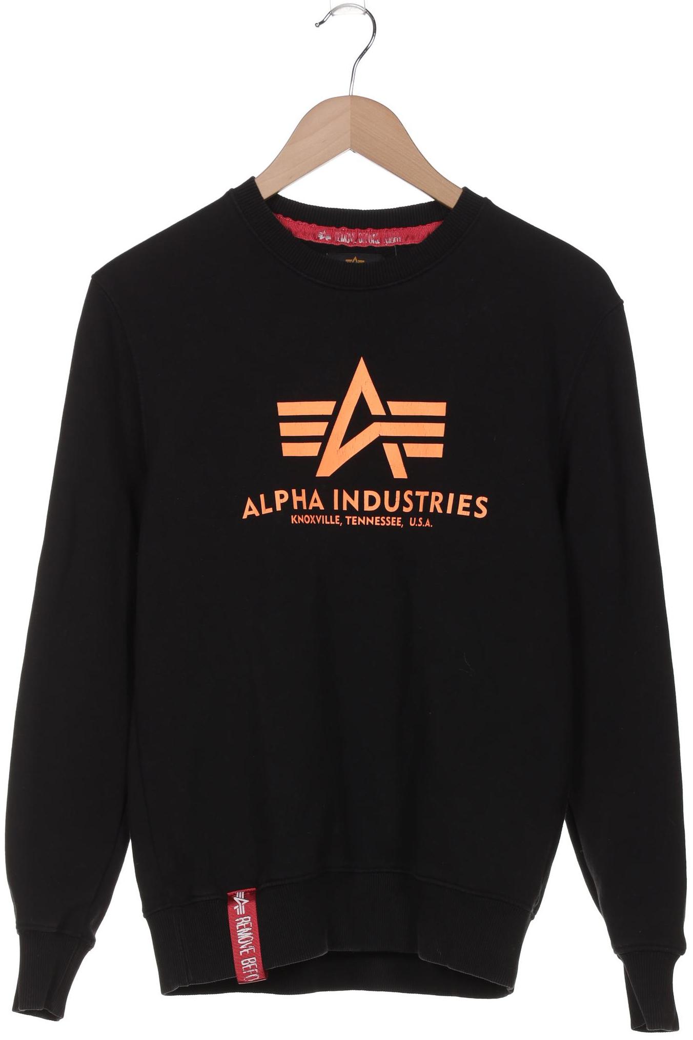 

Alpha industries Herren Sweatshirt, schwarz, Gr. 44