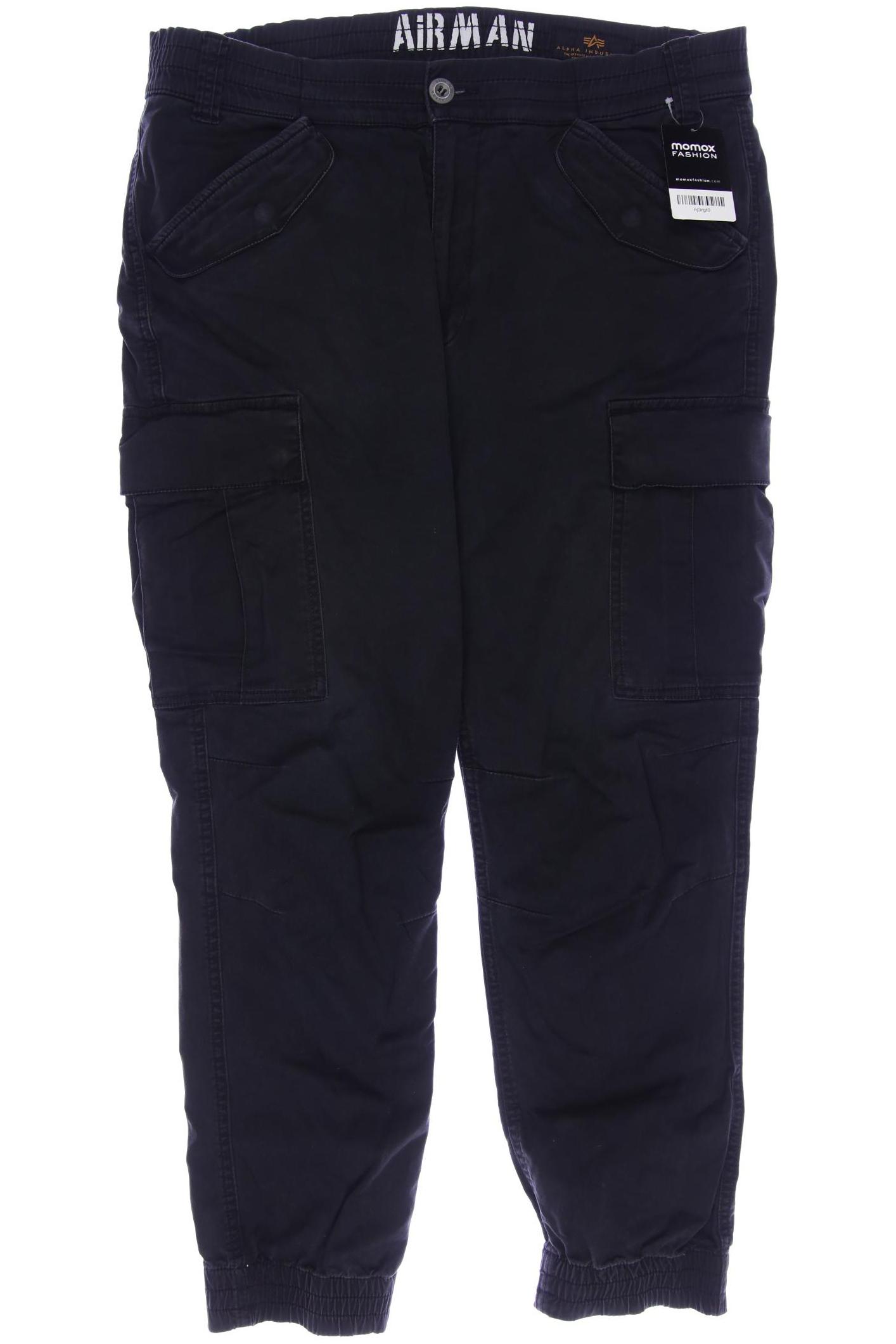 

Alpha industries Herren Stoffhose, schwarz