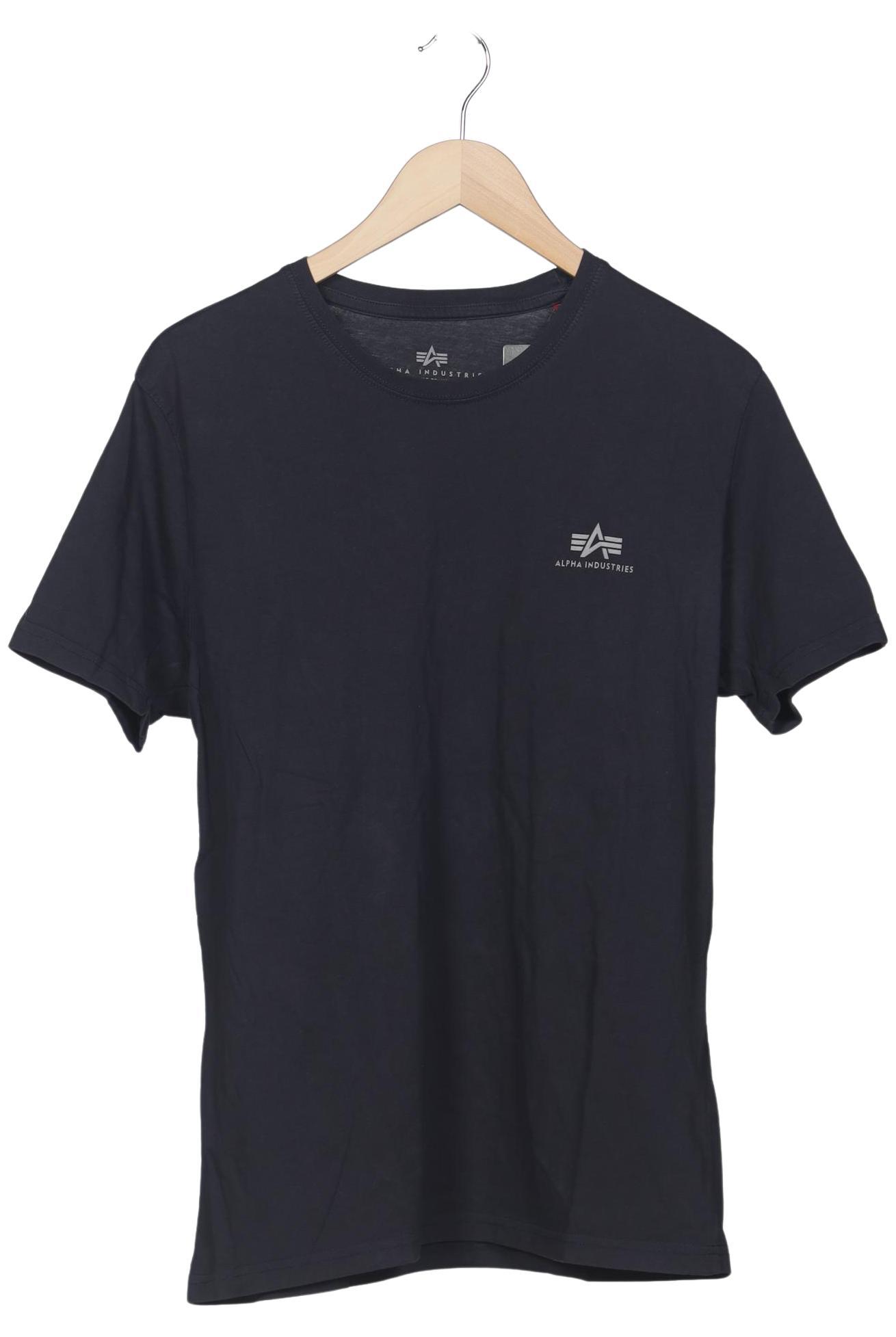 

Alpha industries Herren T-Shirt, marineblau, Gr. 52