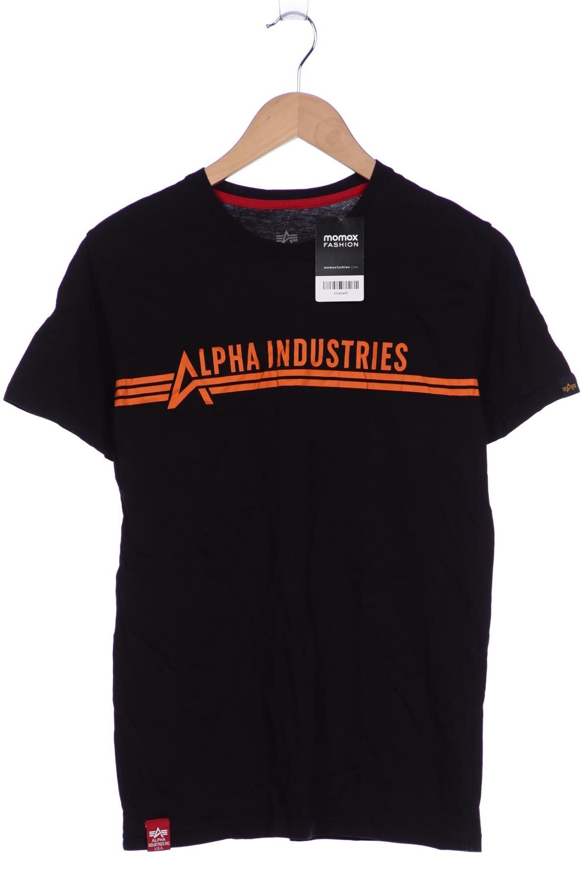

Alpha industries Herren T-Shirt, schwarz, Gr. 48