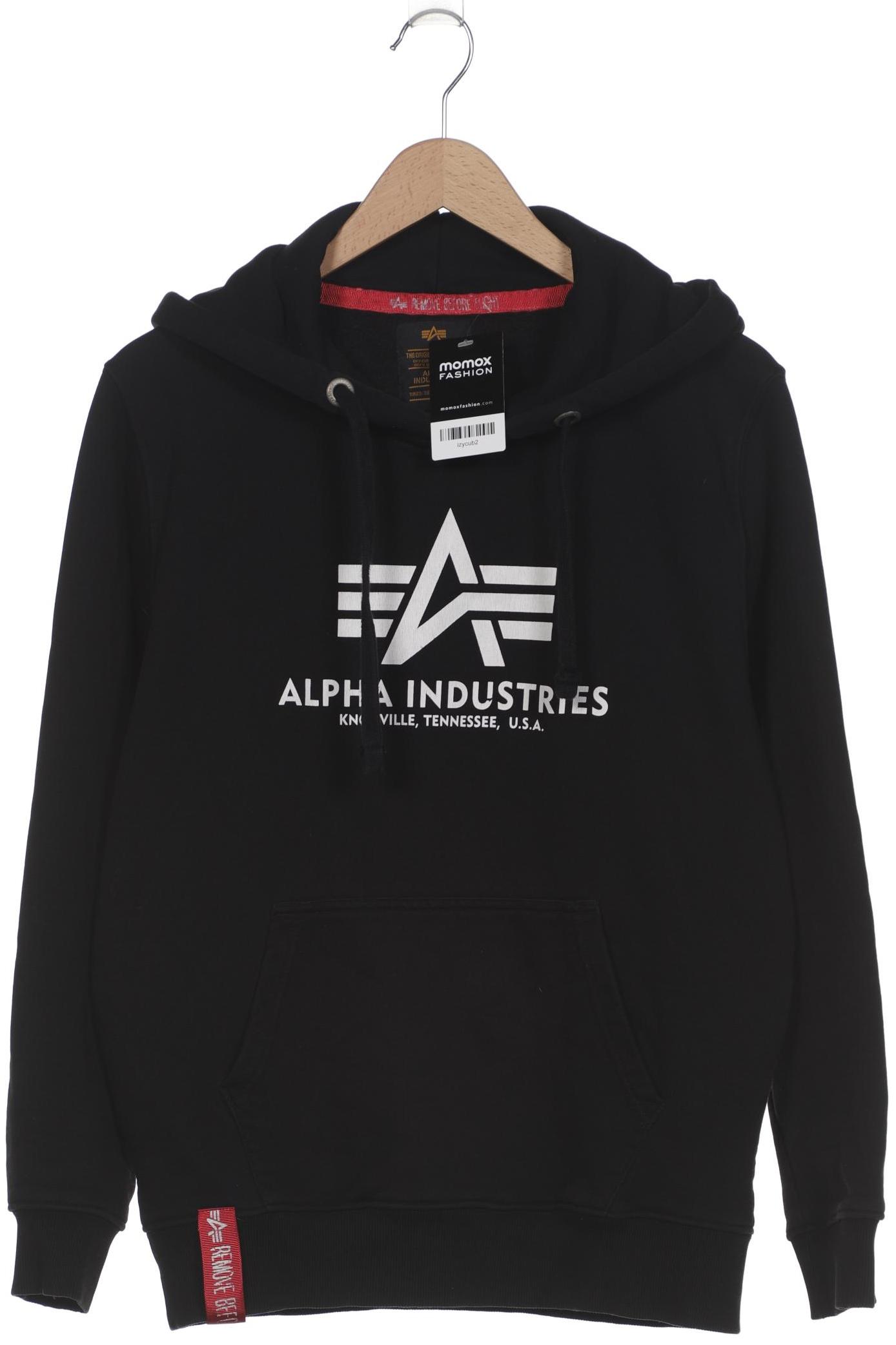 

Alpha industries Herren Kapuzenpullover, schwarz, Gr. 48