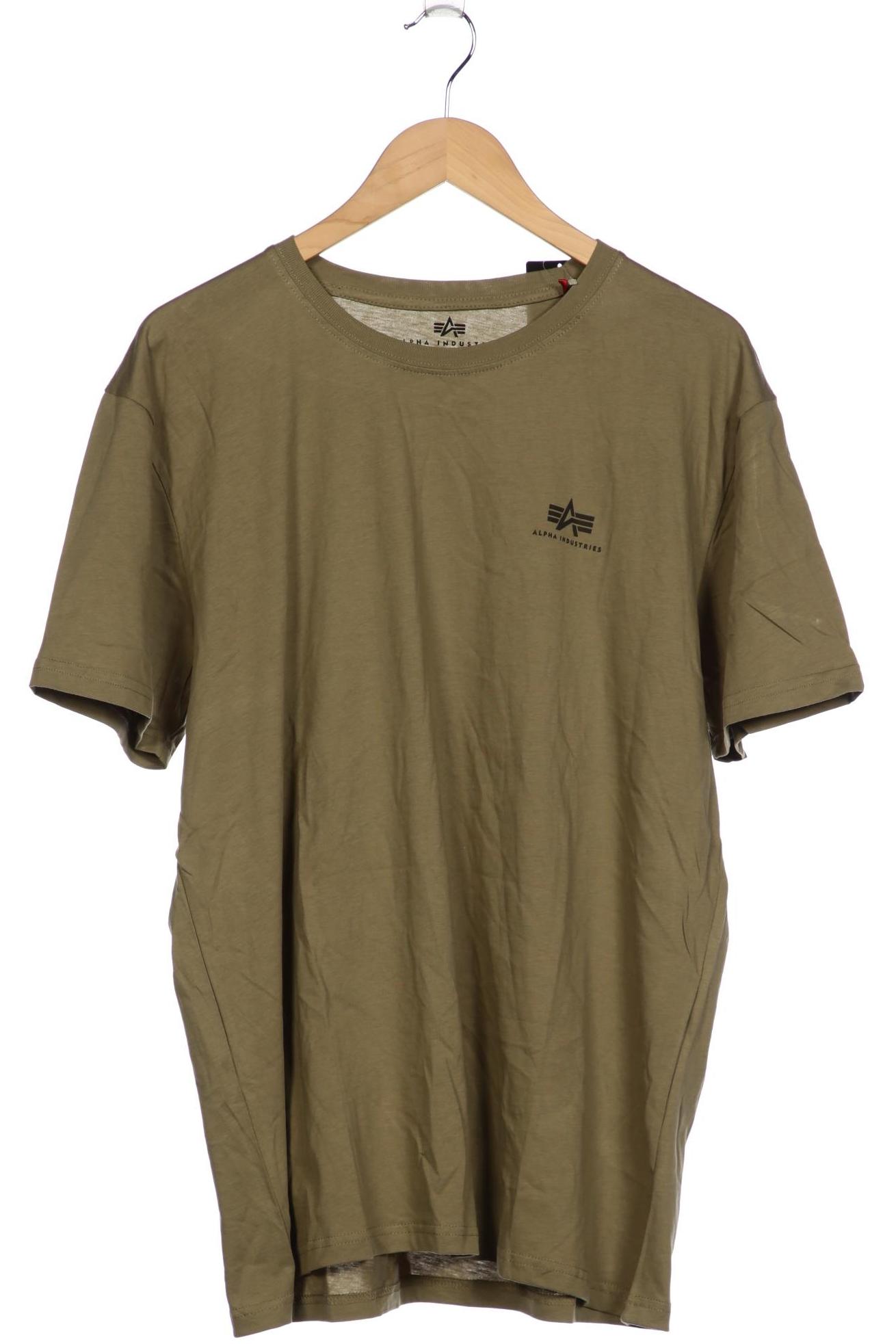 

Alpha industries Herren T-Shirt, grün, Gr. 56
