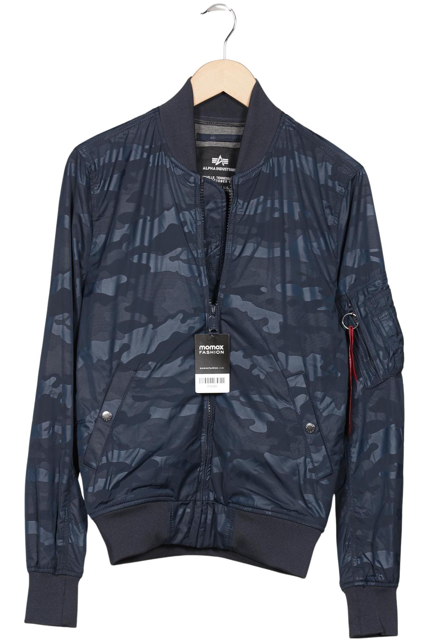 

Alpha industries Herren Jacke, marineblau, Gr. 46