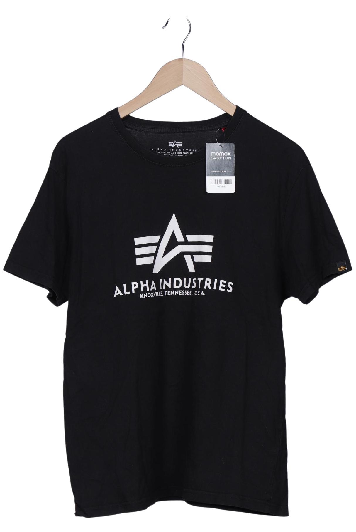 

Alpha industries Herren T-Shirt, schwarz, Gr. 52