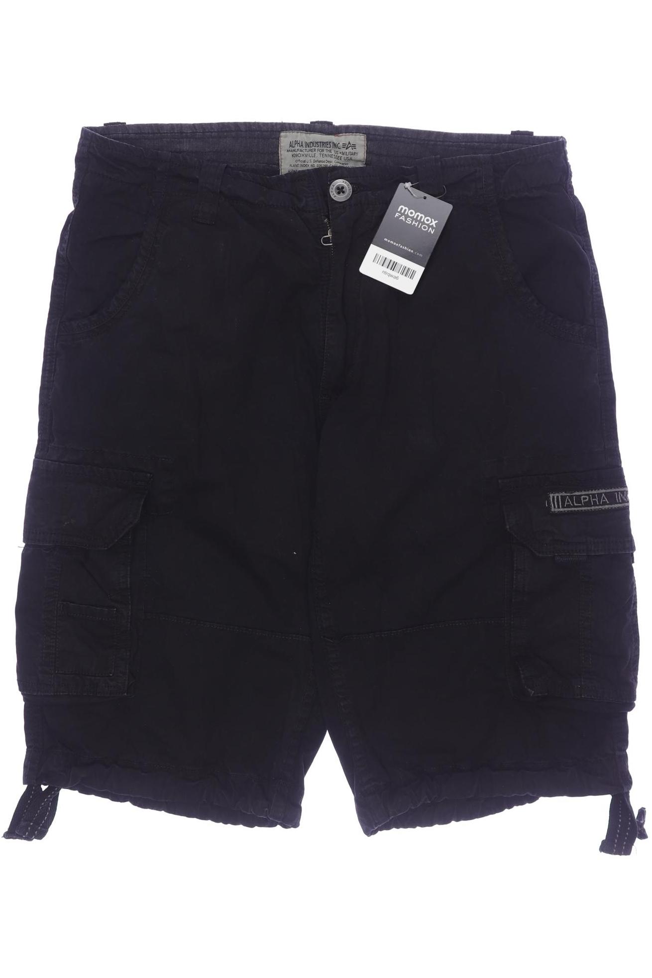 

Alpha industries Herren Shorts, schwarz, Gr. 32