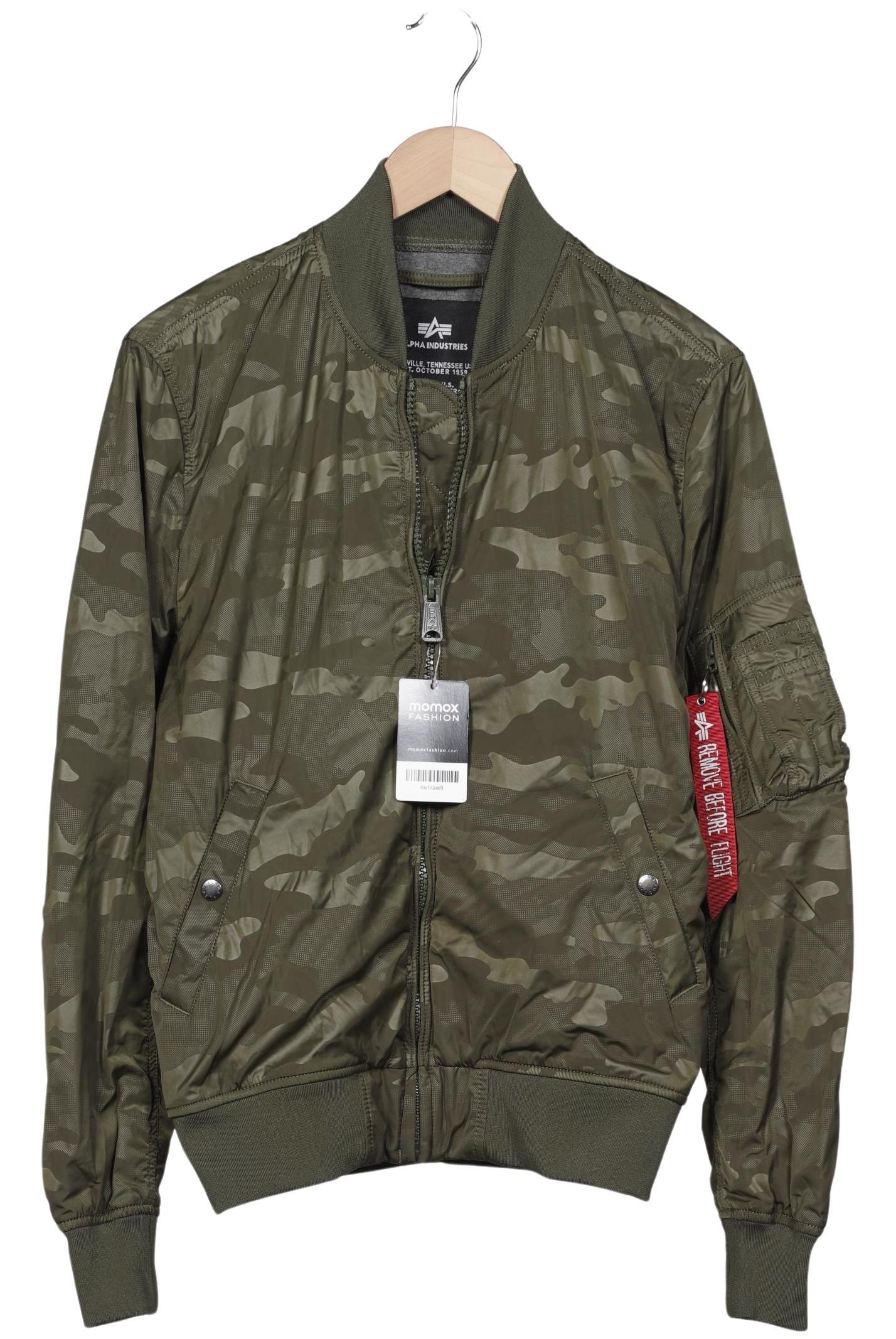 

Alpha industries Herren Jacke, grün, Gr. 48
