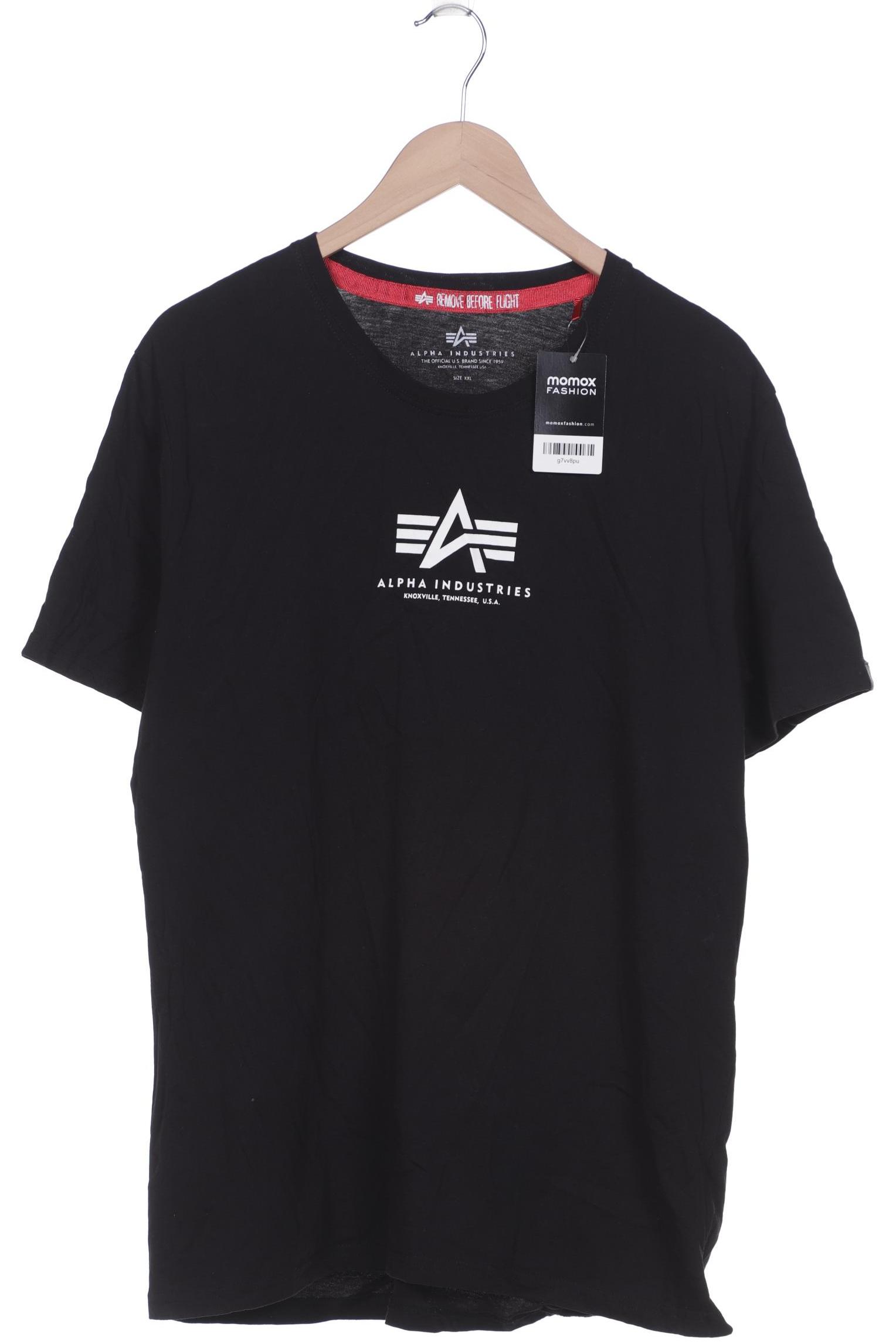 

Alpha industries Herren T-Shirt, schwarz, Gr. 56