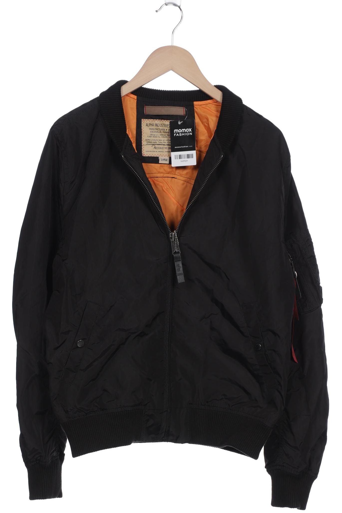 

Alpha industries Herren Jacke, schwarz, Gr. 52