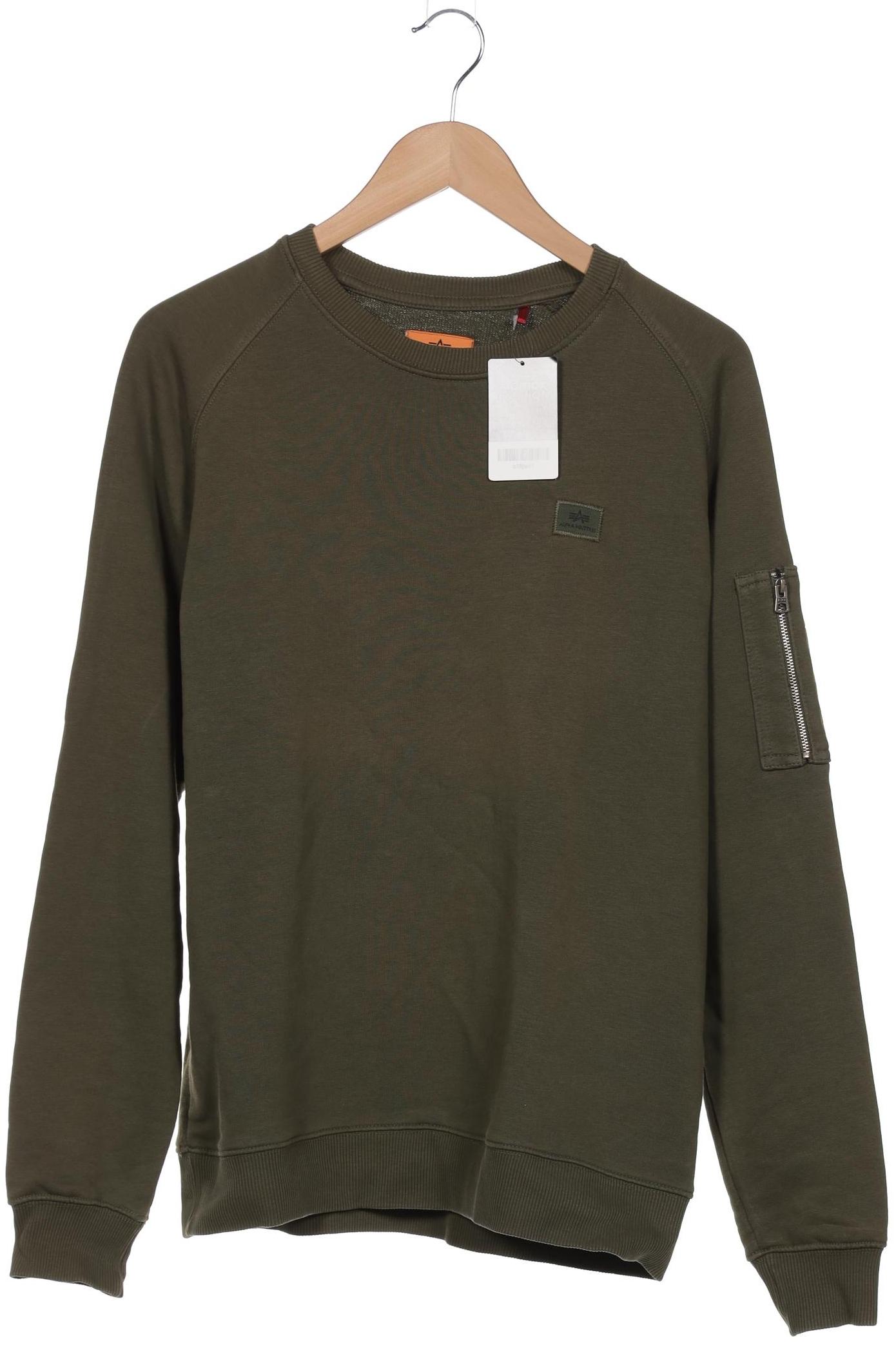 

Alpha industries Herren Sweatshirt, grün, Gr. 48