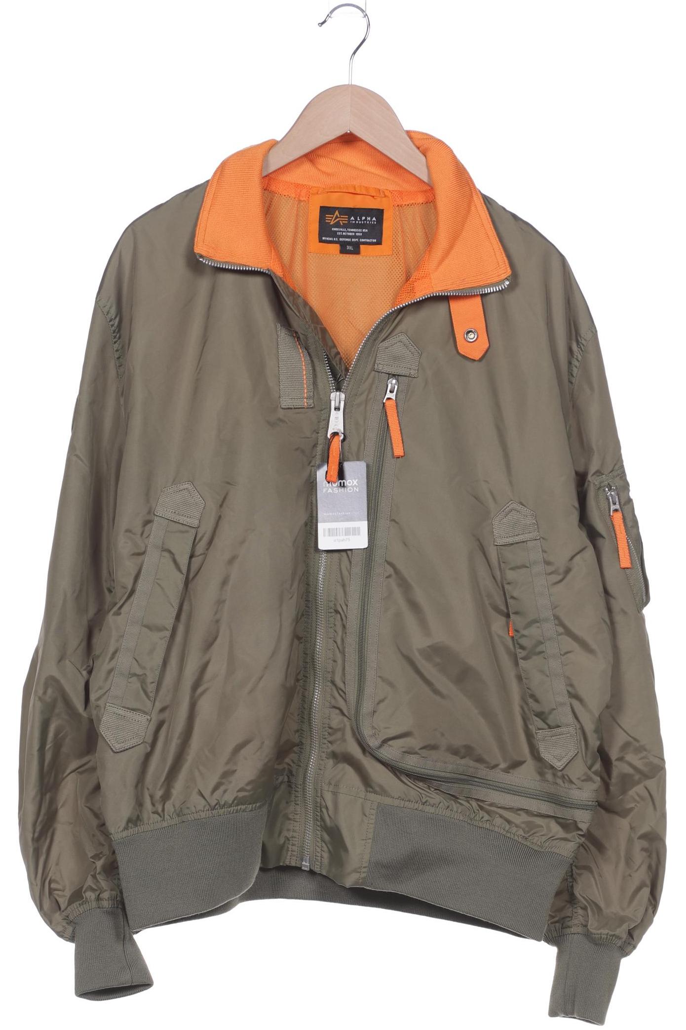 

Alpha industries Herren Jacke, grün, Gr. 58