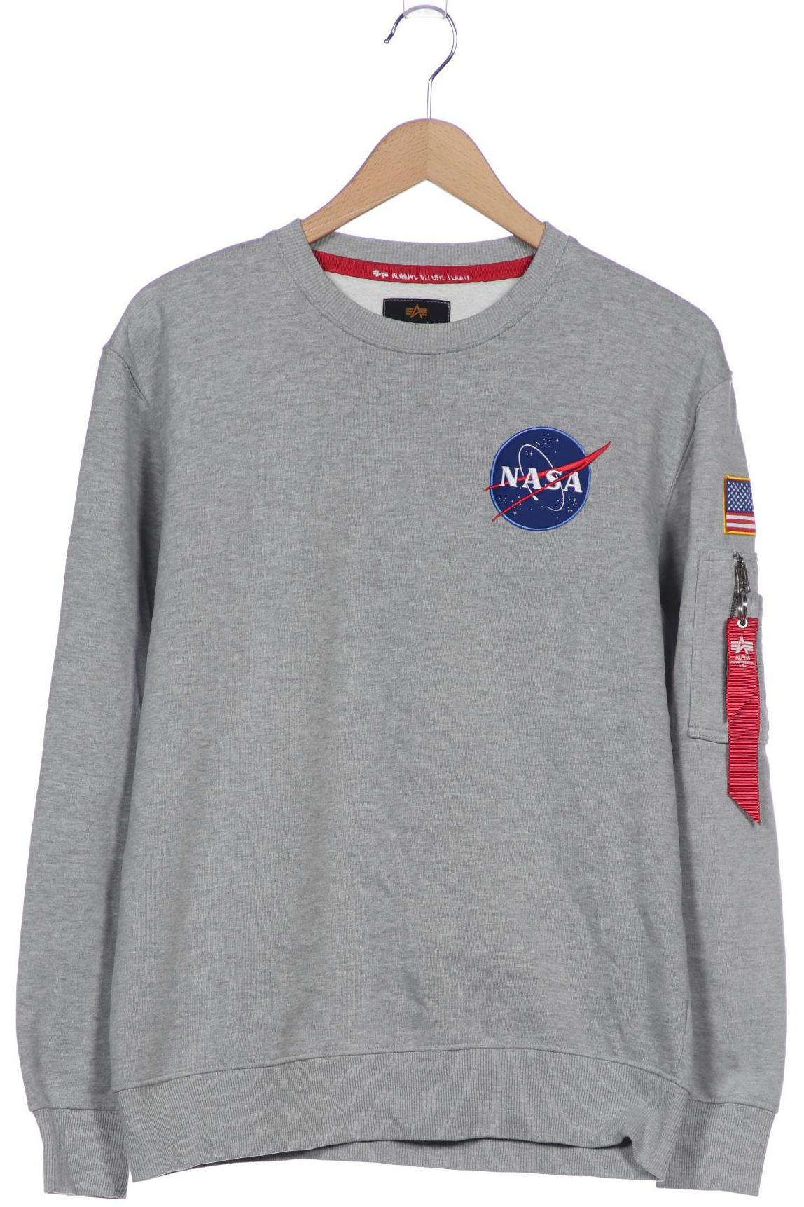 

Alpha industries Herren Sweatshirt, grau, Gr. 48