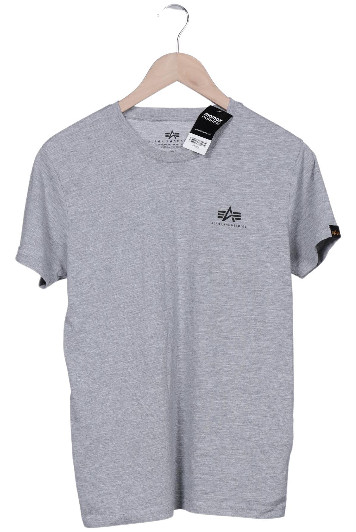 

Alpha industries Herren T-Shirt, grau, Gr. 46