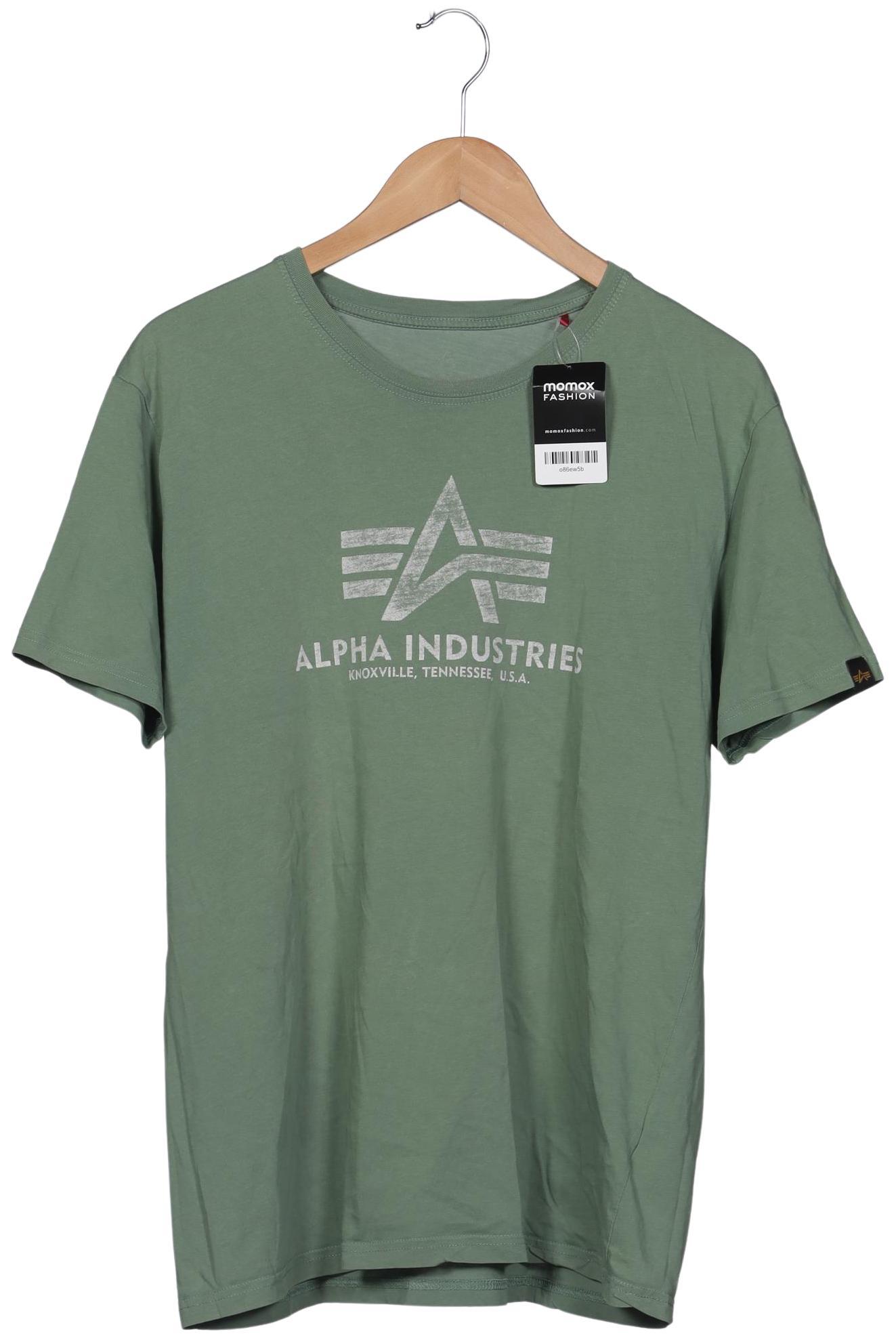 

Alpha industries Herren T-Shirt, grün, Gr. 52