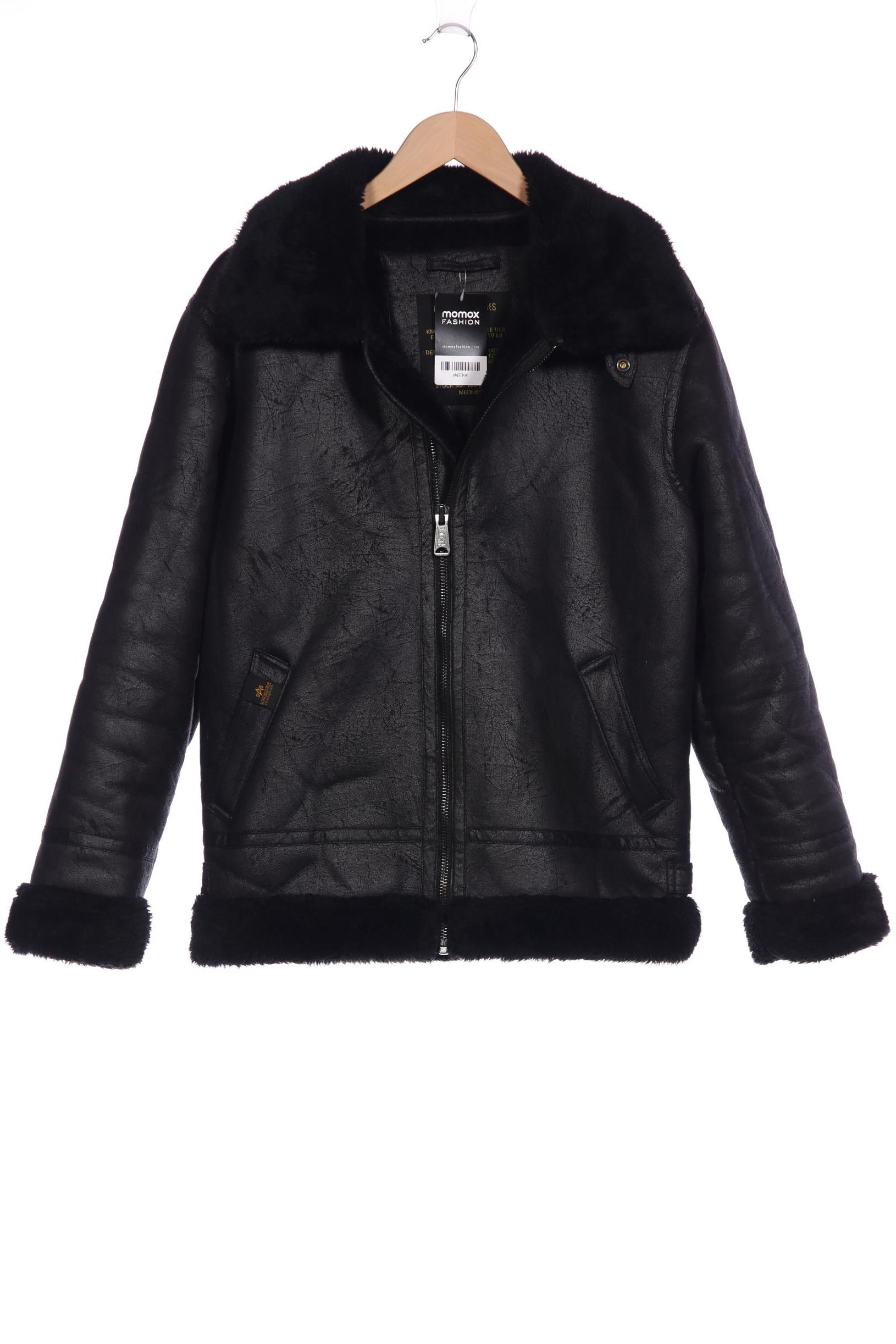 

Alpha industries Herren Jacke, schwarz, Gr. 48