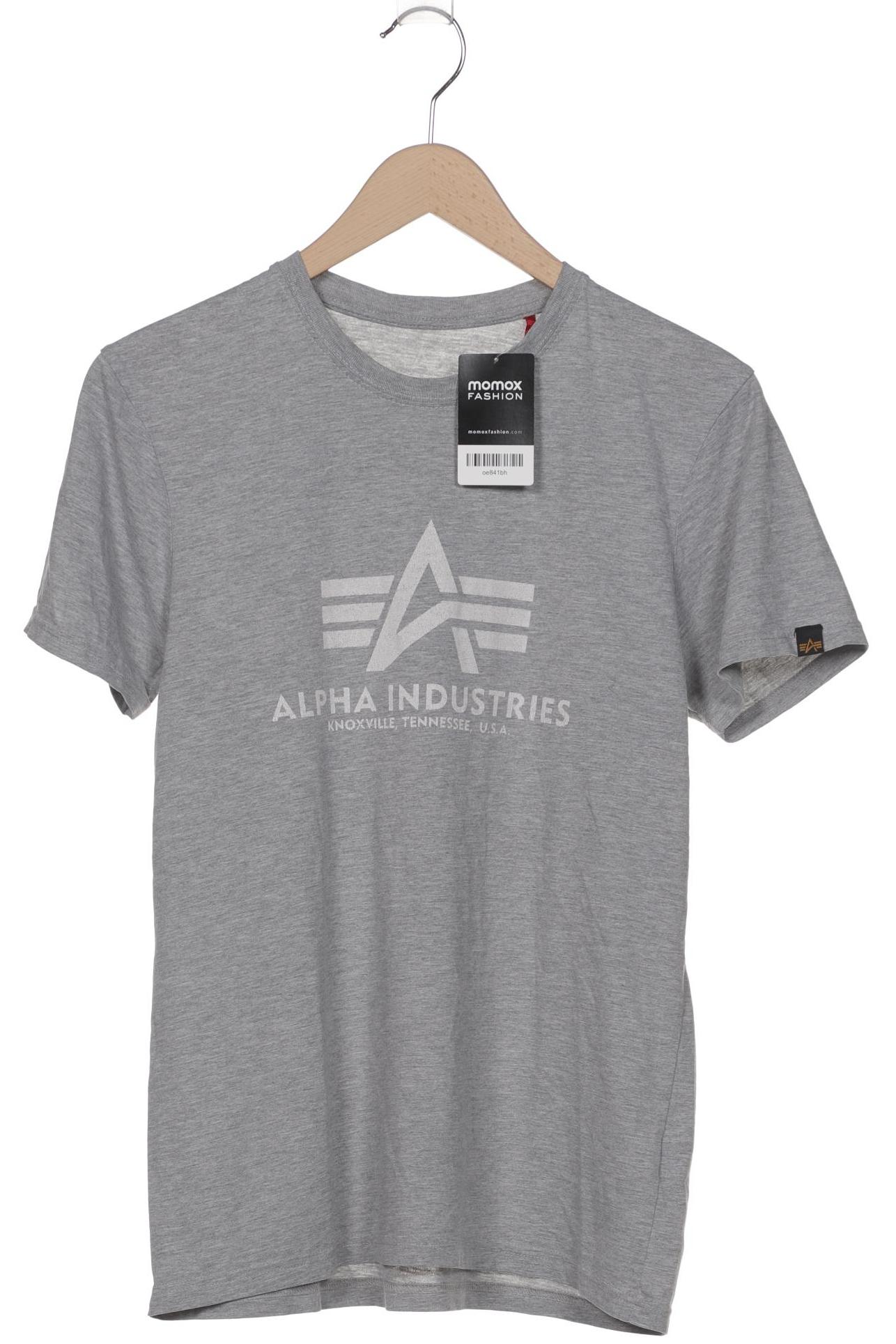

Alpha industries Herren T-Shirt, grau, Gr. 46