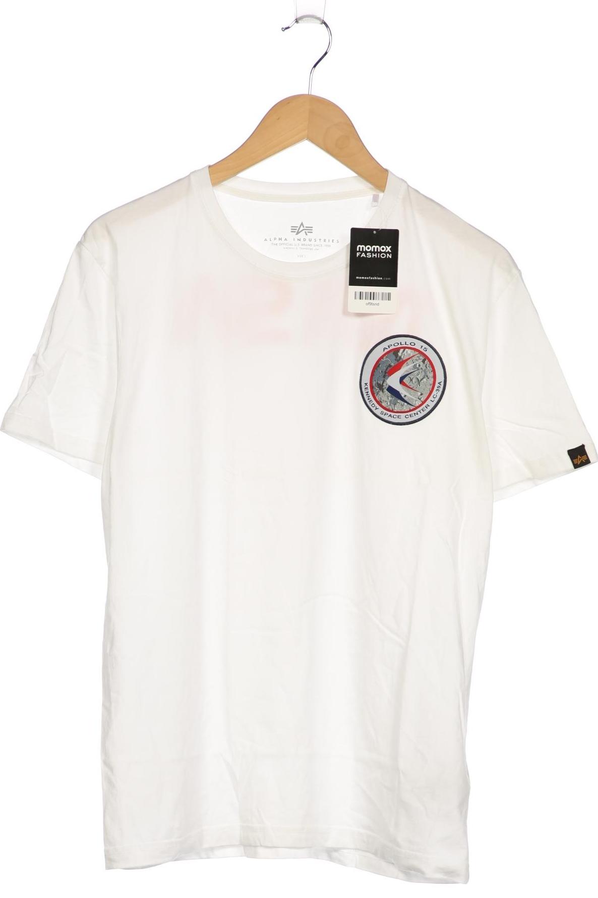 

Alpha industries Herren T-Shirt, weiß, Gr. 52