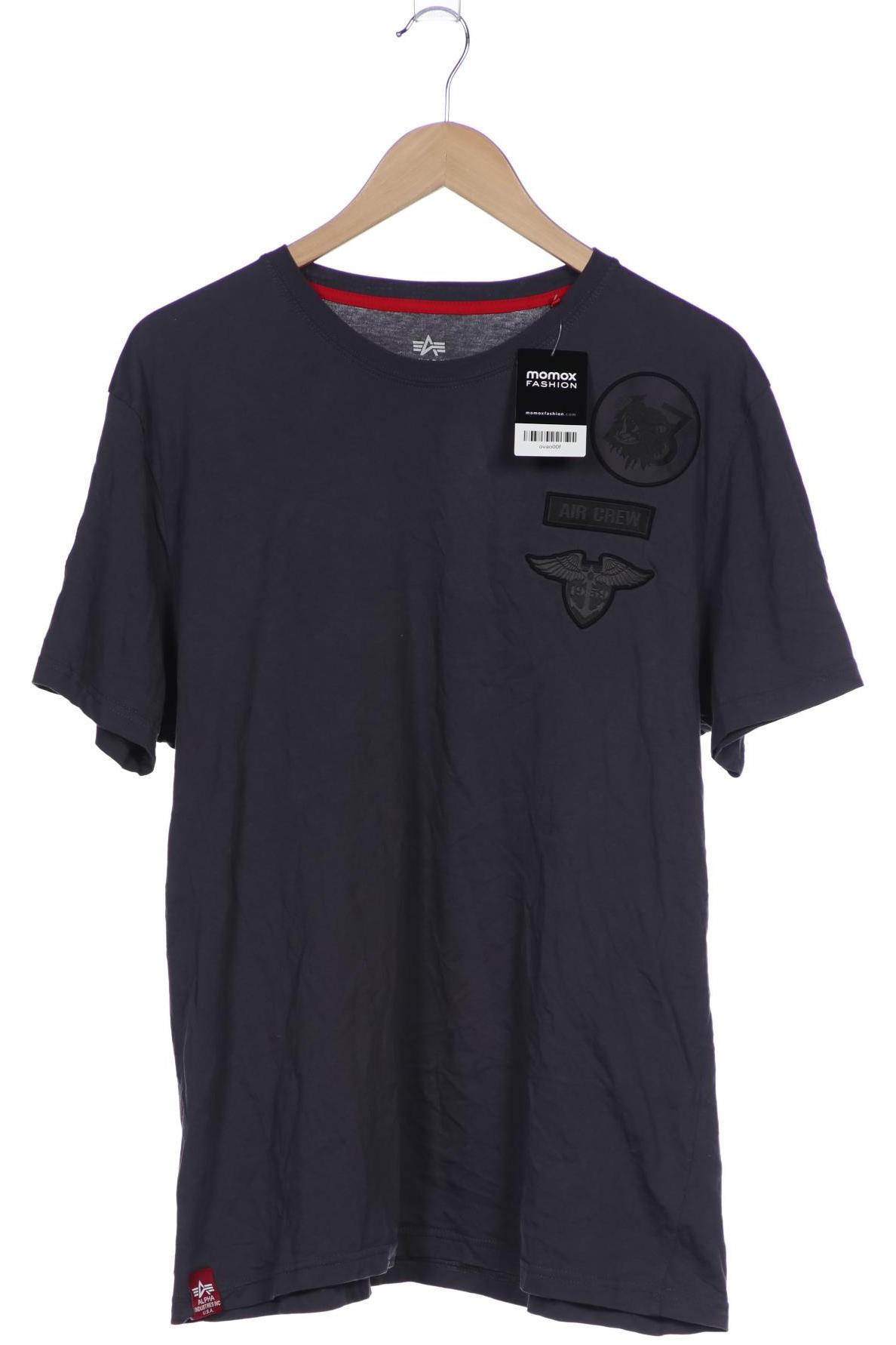 

Alpha industries Herren T-Shirt, grau, Gr. 56
