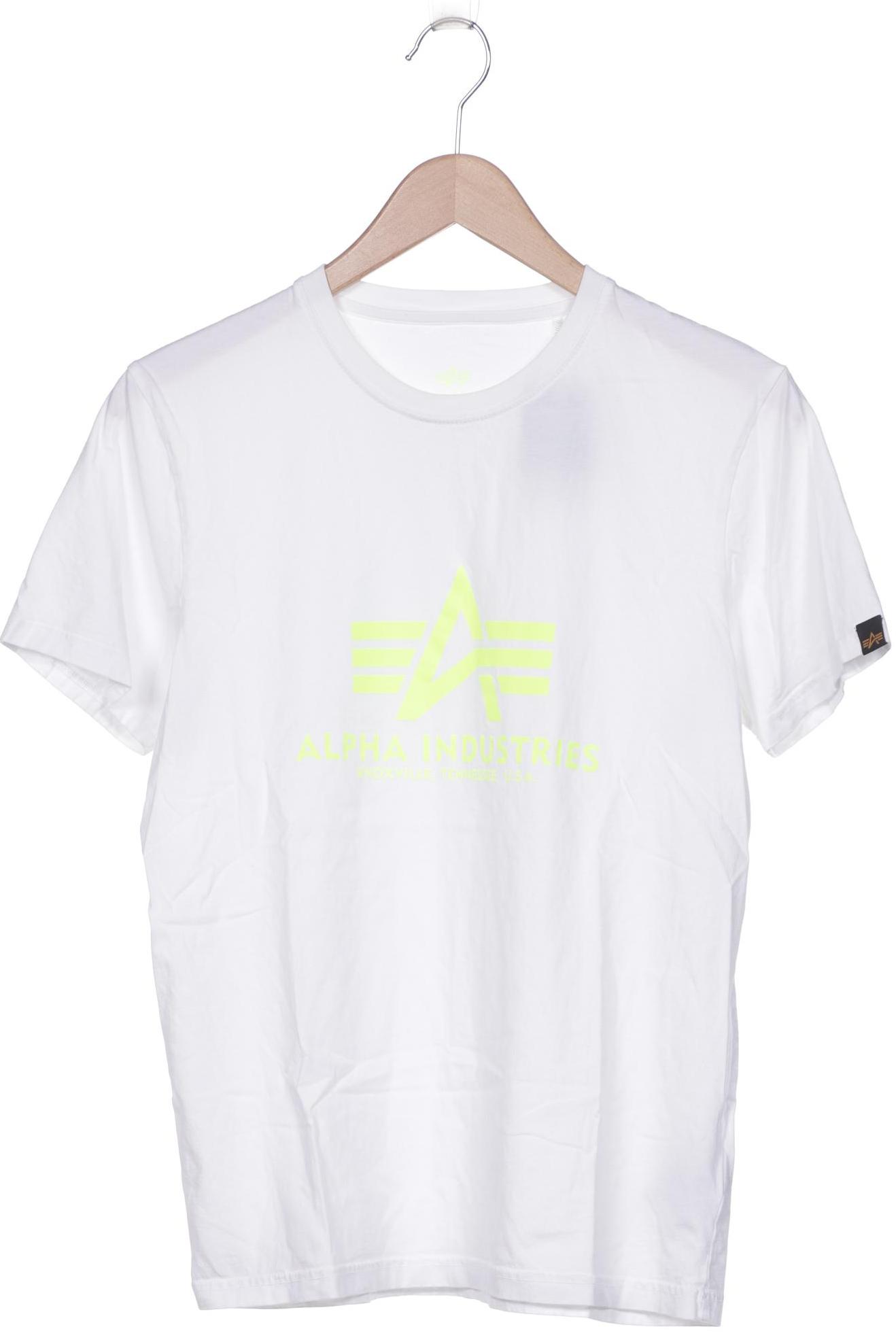 

Alpha industries Herren T-Shirt, weiß