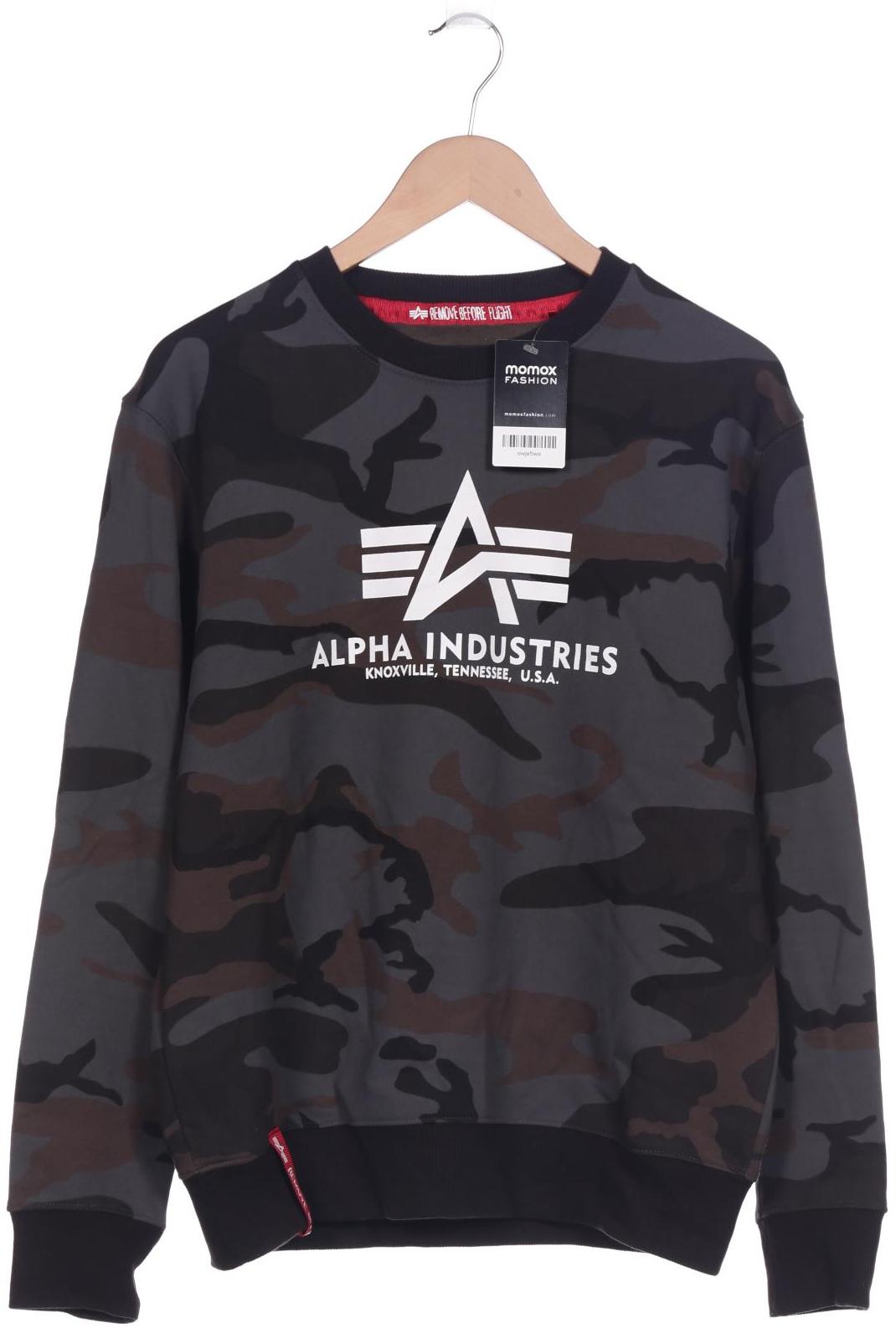

Alpha industries Herren Sweatshirt, grau, Gr. 48