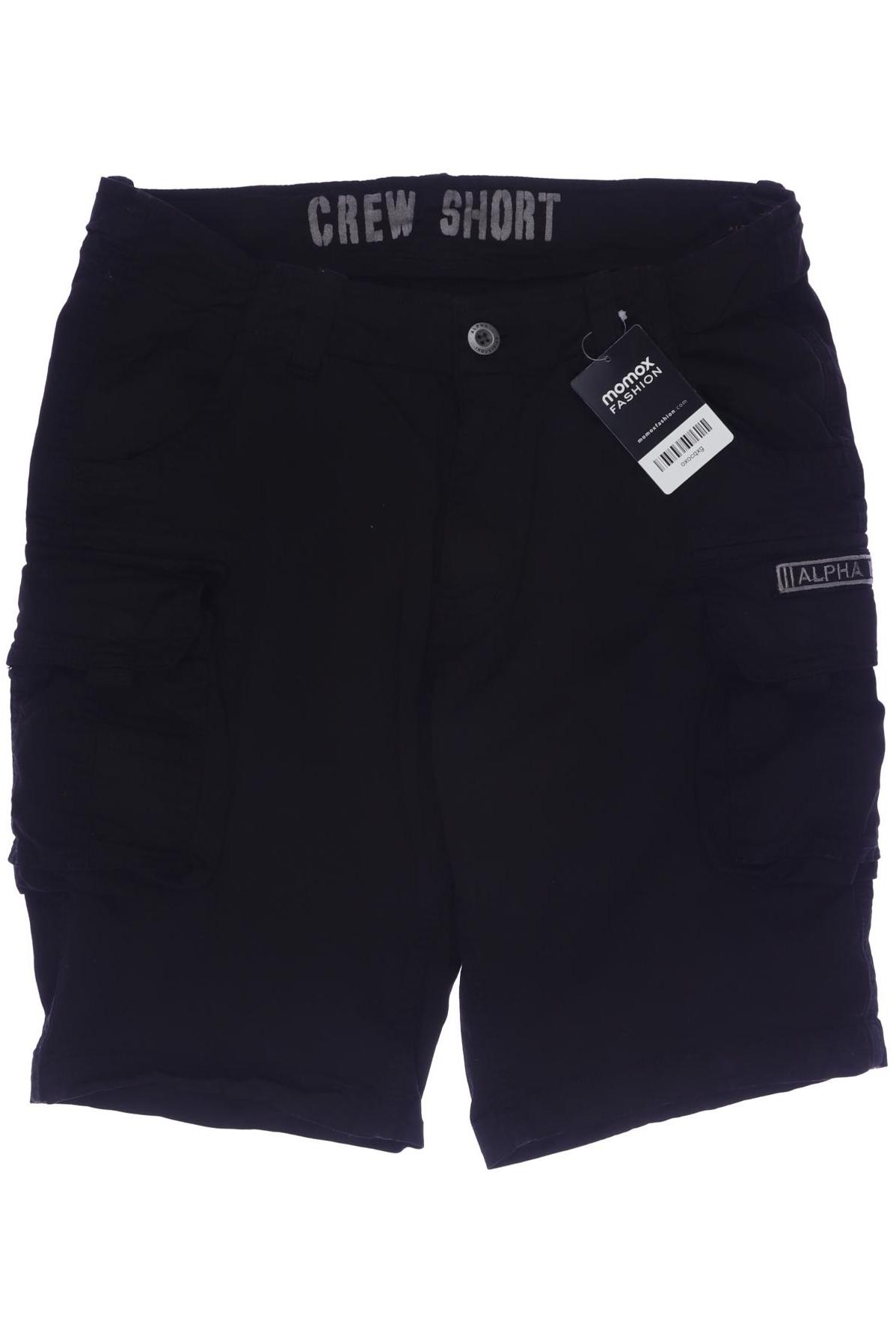 

Alpha industries Herren Shorts, schwarz, Gr. 32