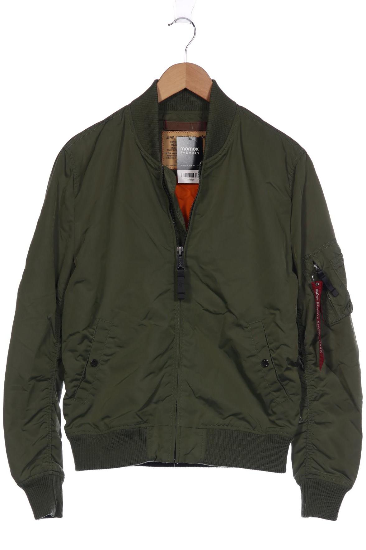 

Alpha industries Herren Jacke, grün, Gr. 52
